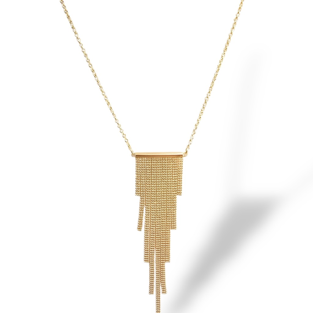 Gold plated silver 925º necklace (code SVX2500205)