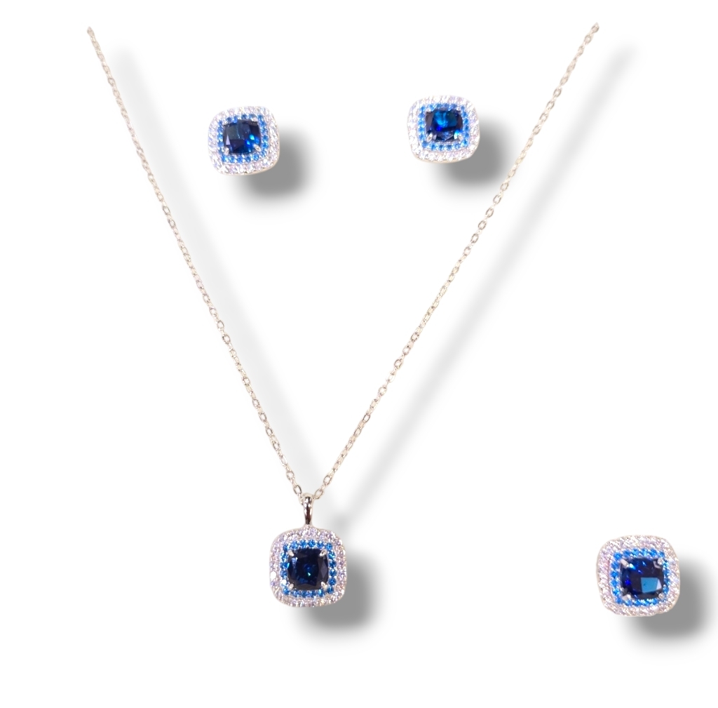 Silver jewelry set M2824