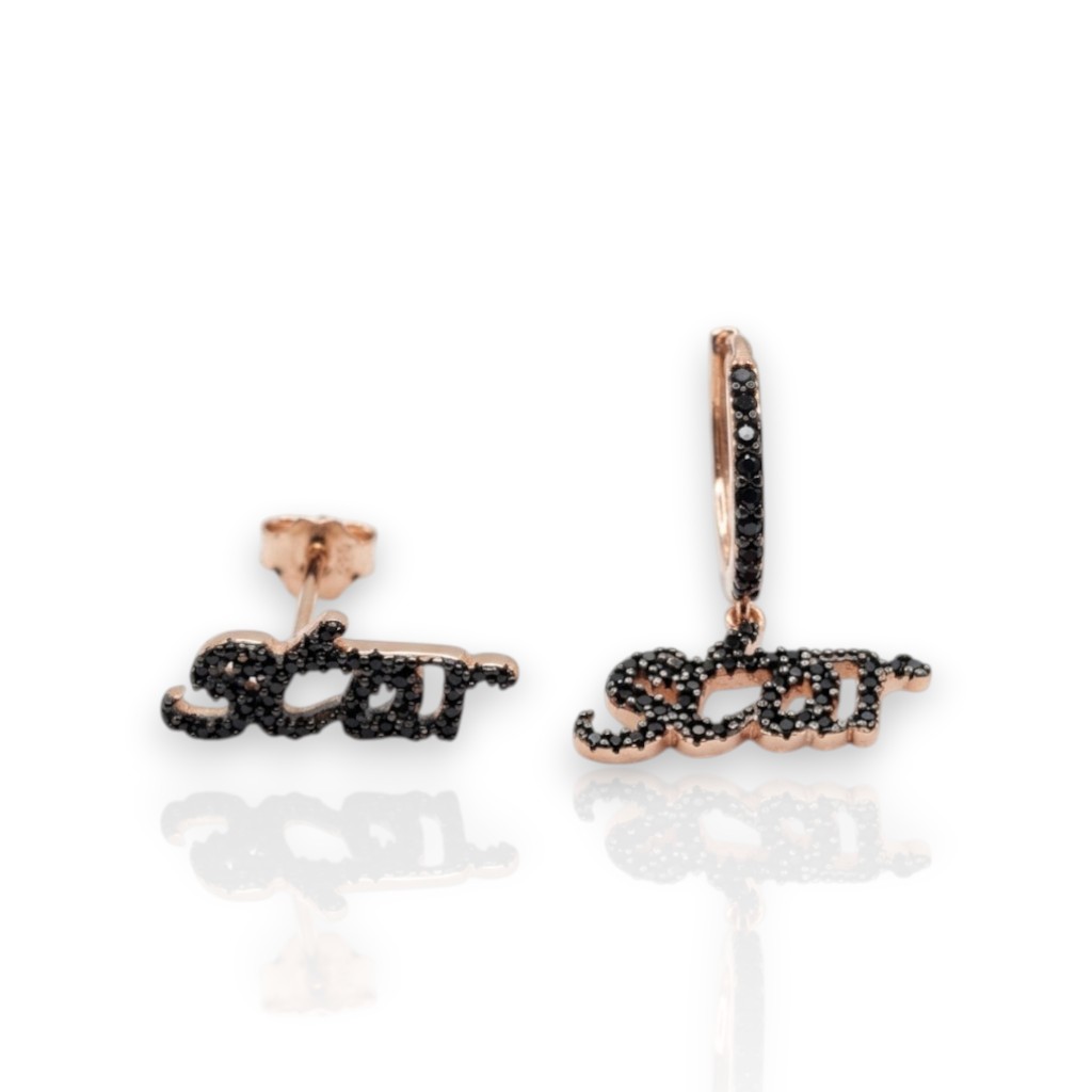 Orecchini STAR in argento 925° dorato
