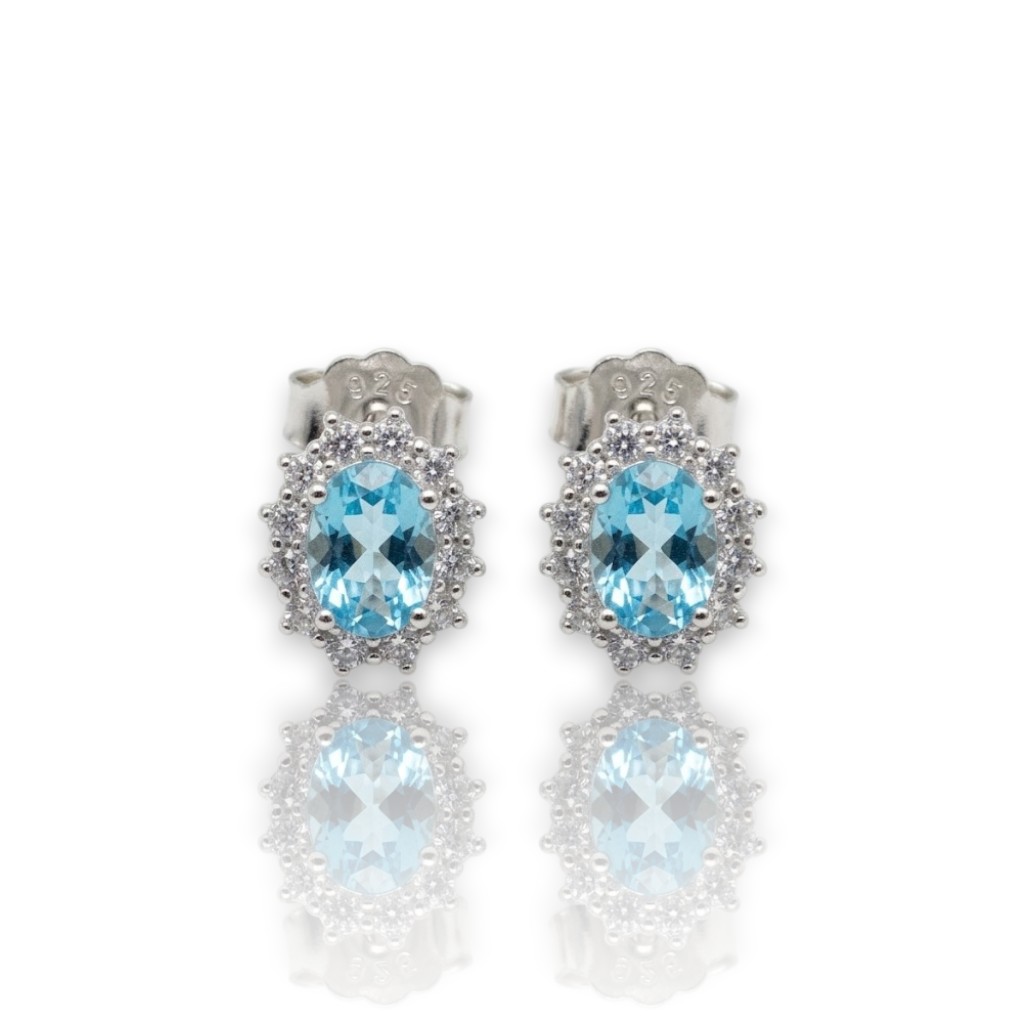 Orecchini  in argento 925° rodiato  (code FC005496)