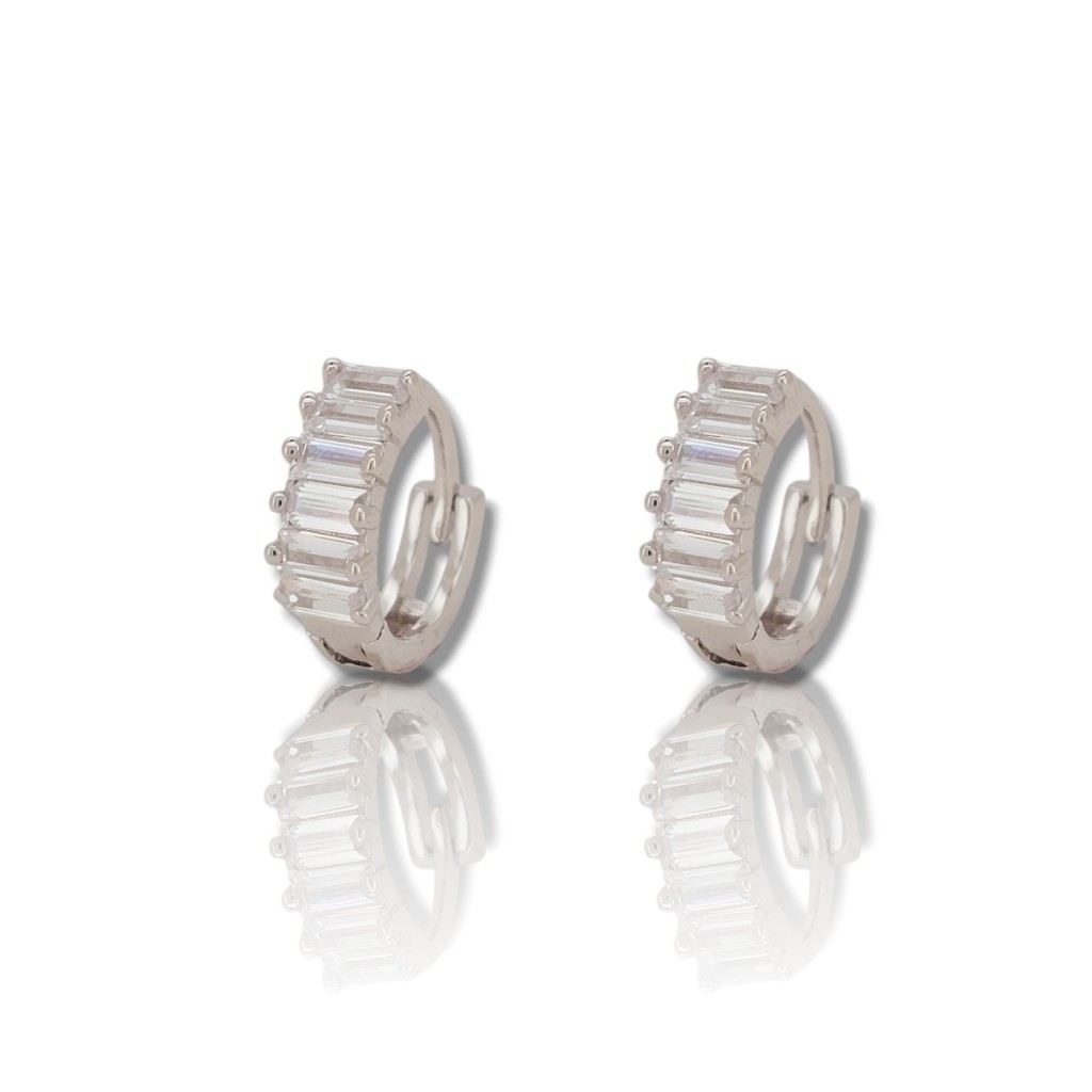 Orecchini in argento 925° rodiato (code FC005705)