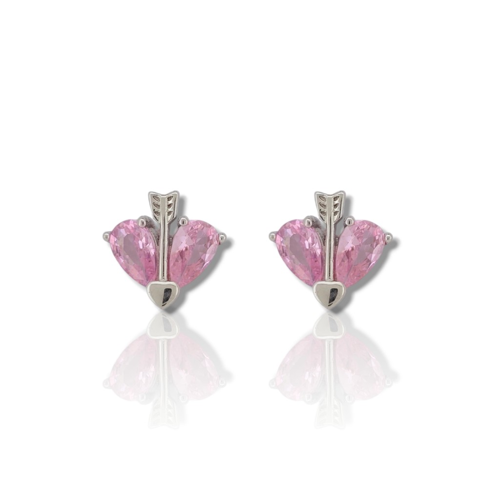  EROS Platinum plated silver 925 earrings  (code FC006648)