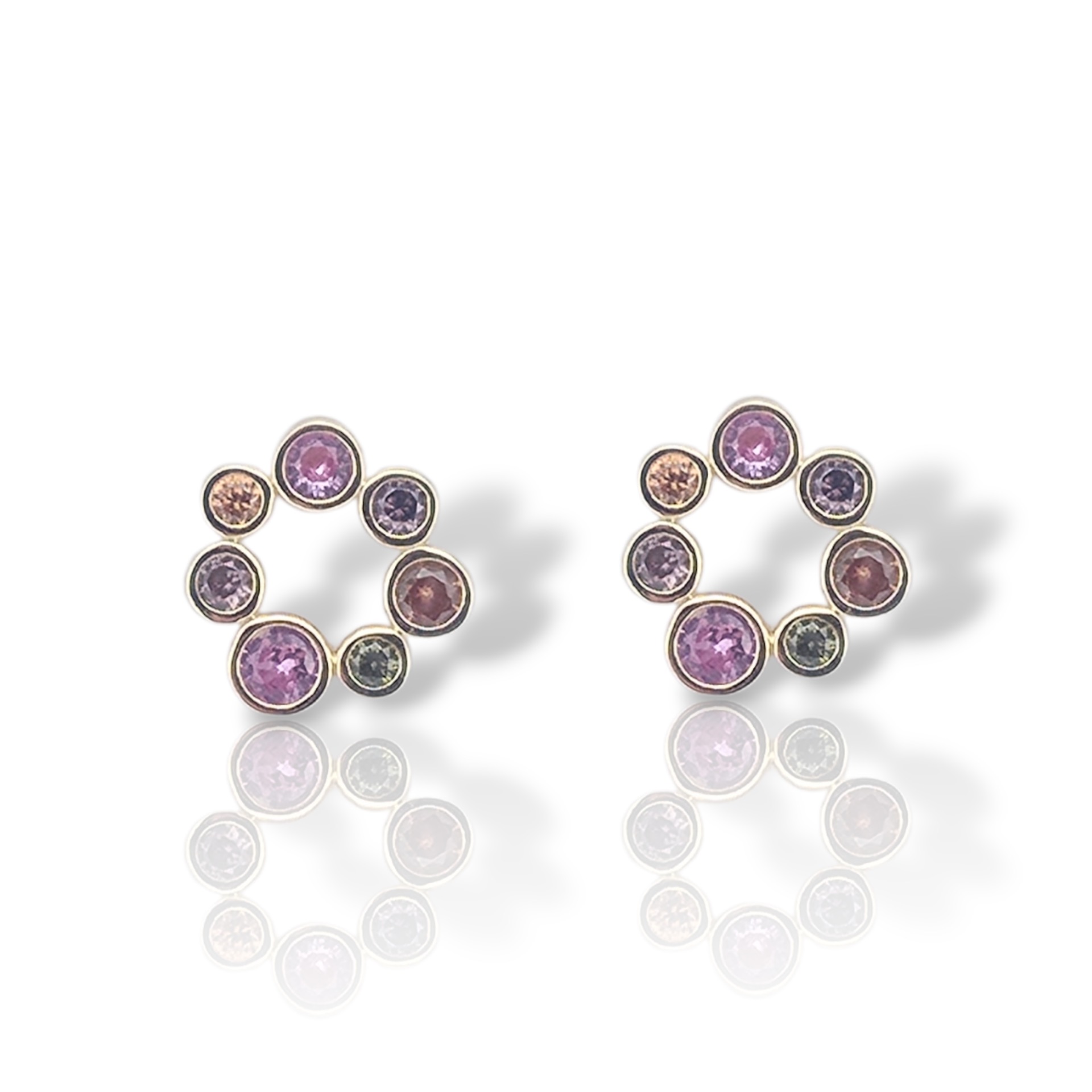 Orecchini in argento 925° dorato oro Giallo (code FC012455)