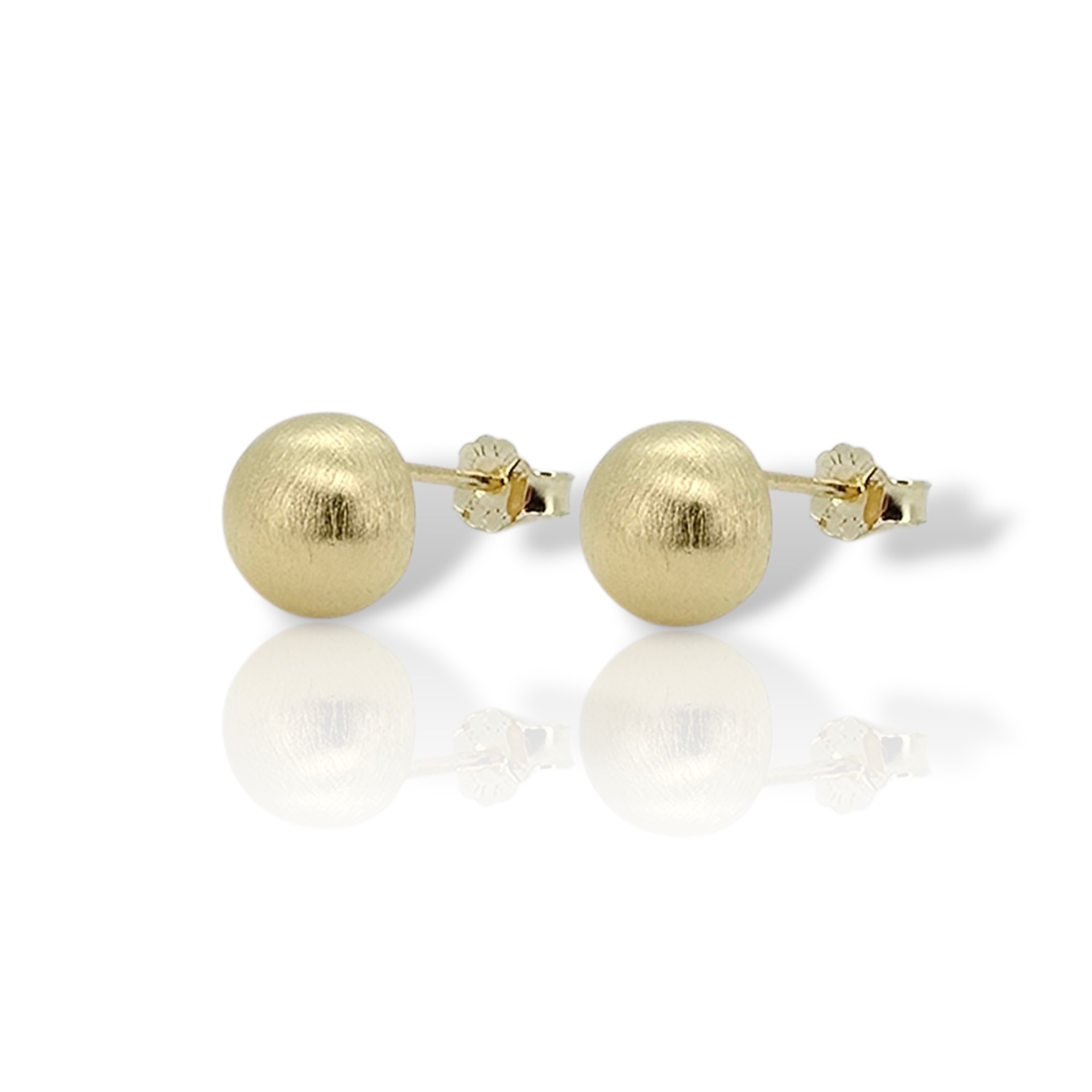 Orecchini in argento 925° placcato satinato (code GEM22660)