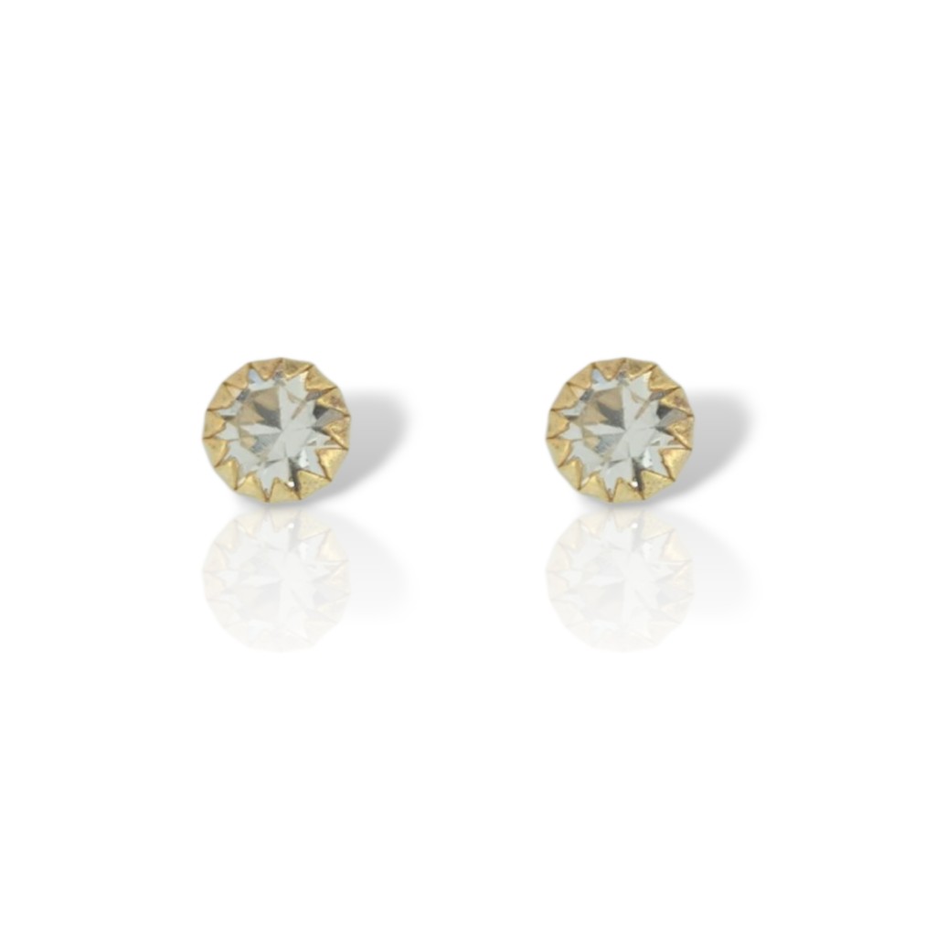 Gold plated silver 925º earrings (code M8204)