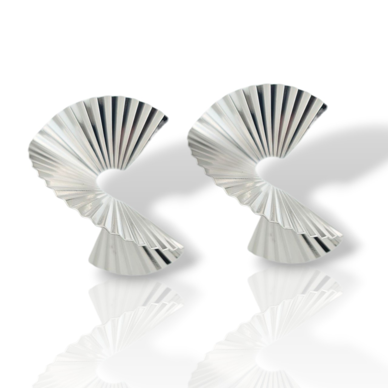 Σκουλαρίκια απο επιπλατινωμένο ασήμι 925° (code SVX2500811)