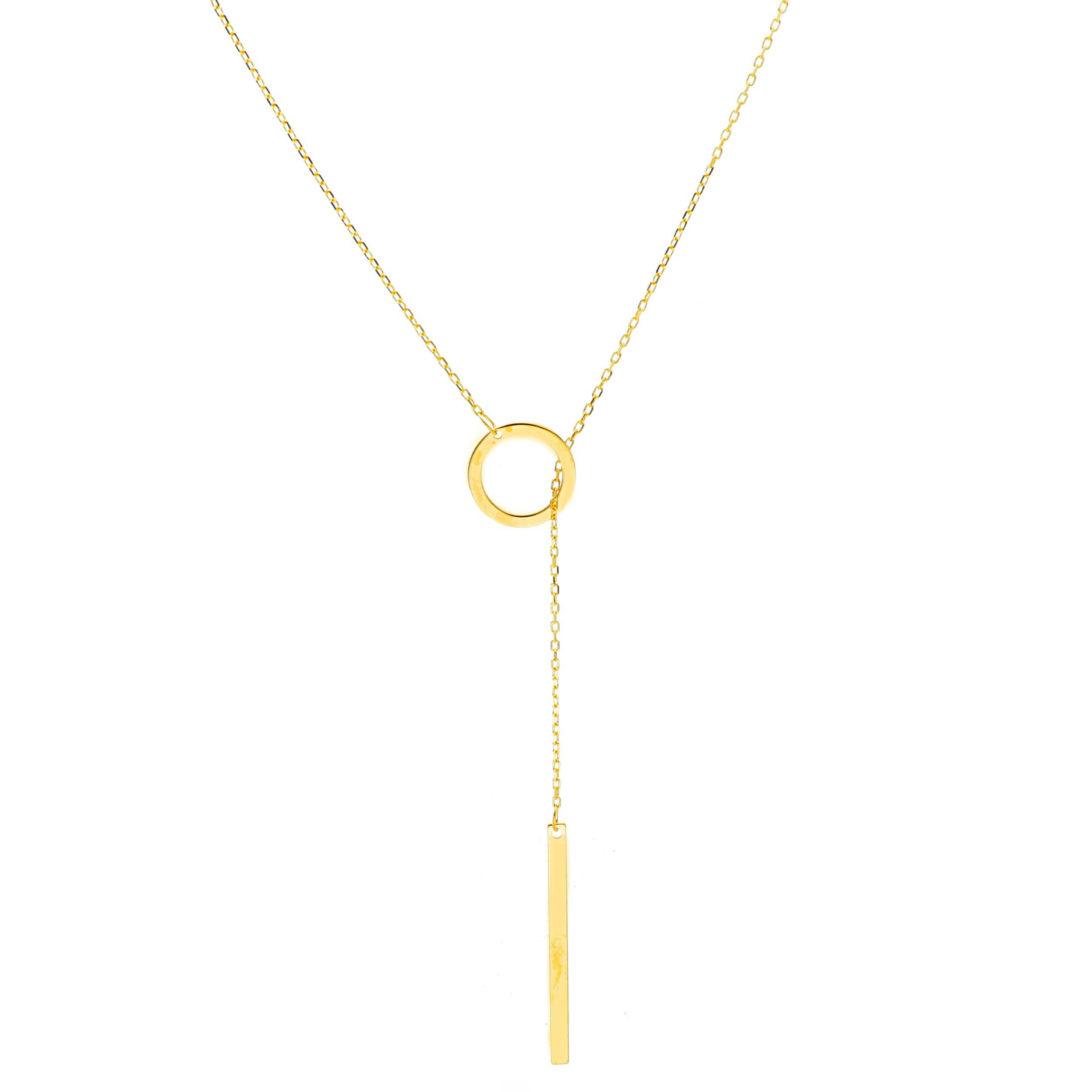 Girocollo in oro giallo k14 (code S260269)
