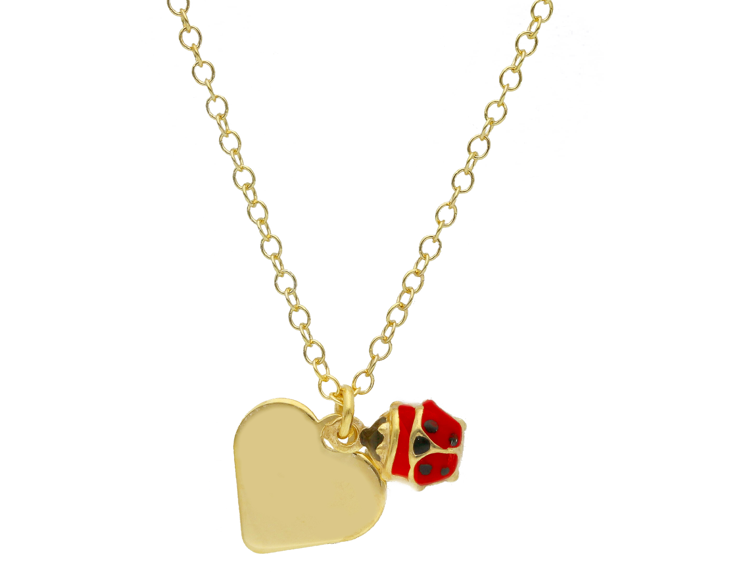 Yellow gold Bracelet ladybugs k9  (code S266558)