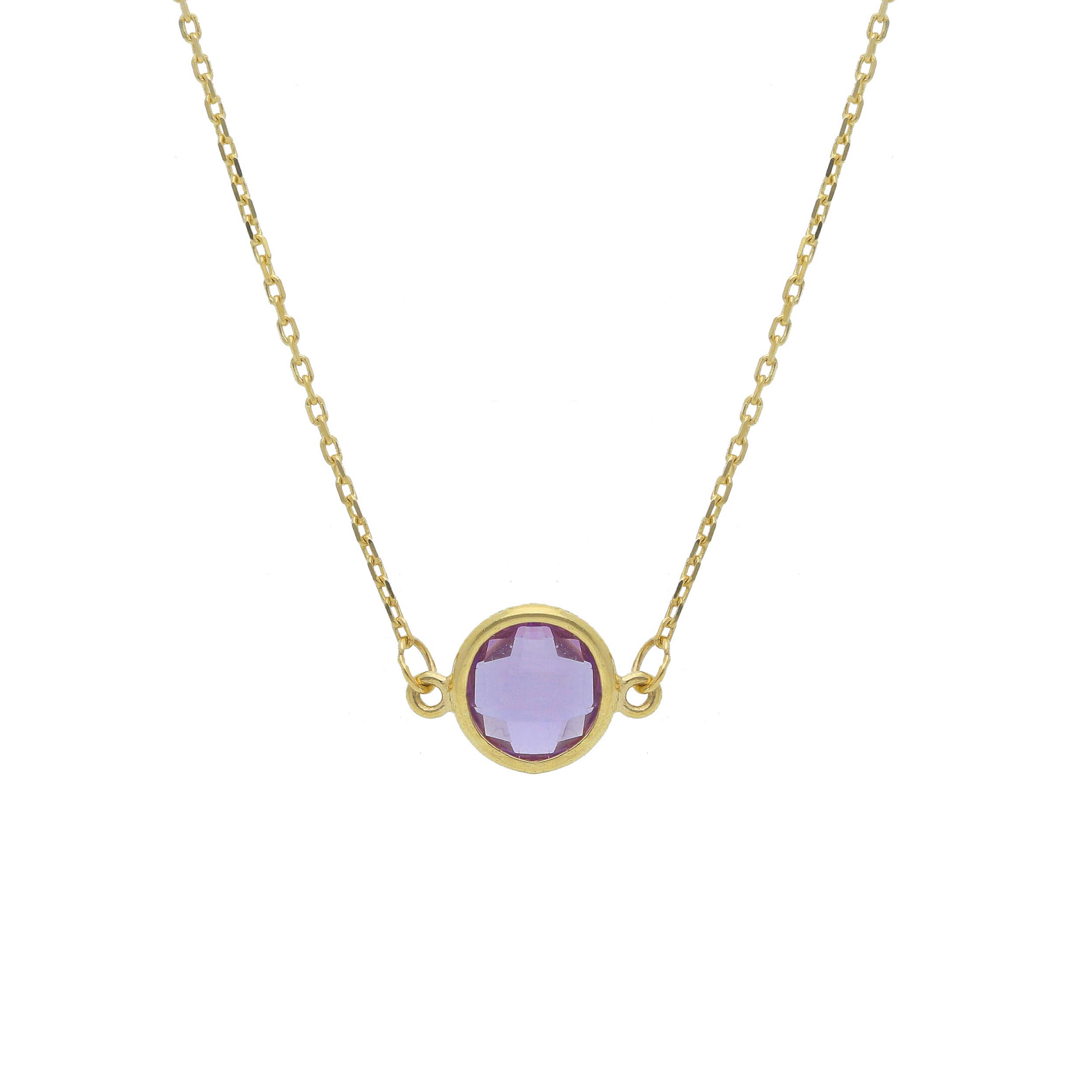 Yellow Gold κ9 Necklace (code S268722)