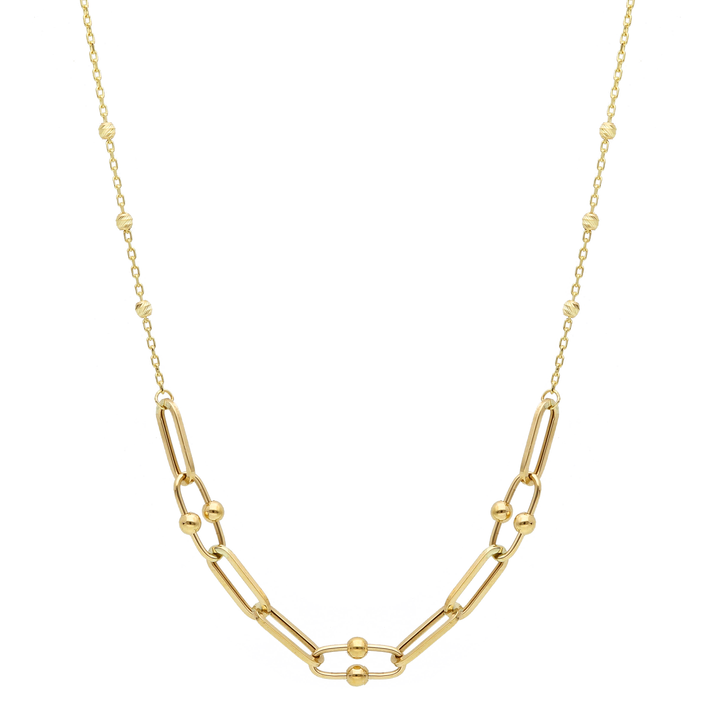 Yellow Gold κ9 Necklace (code S279864)