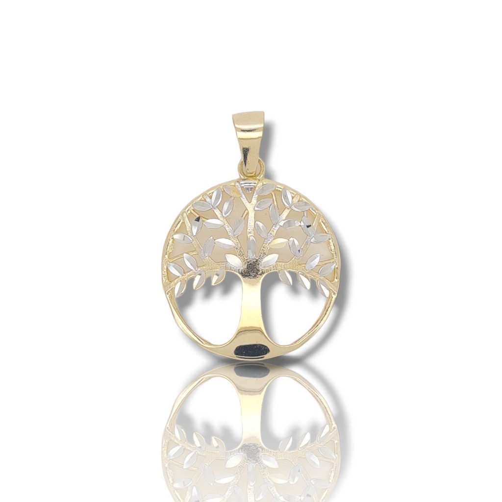 Ciondolo Albero Della vita  in oro giallo k14 (code S231833)