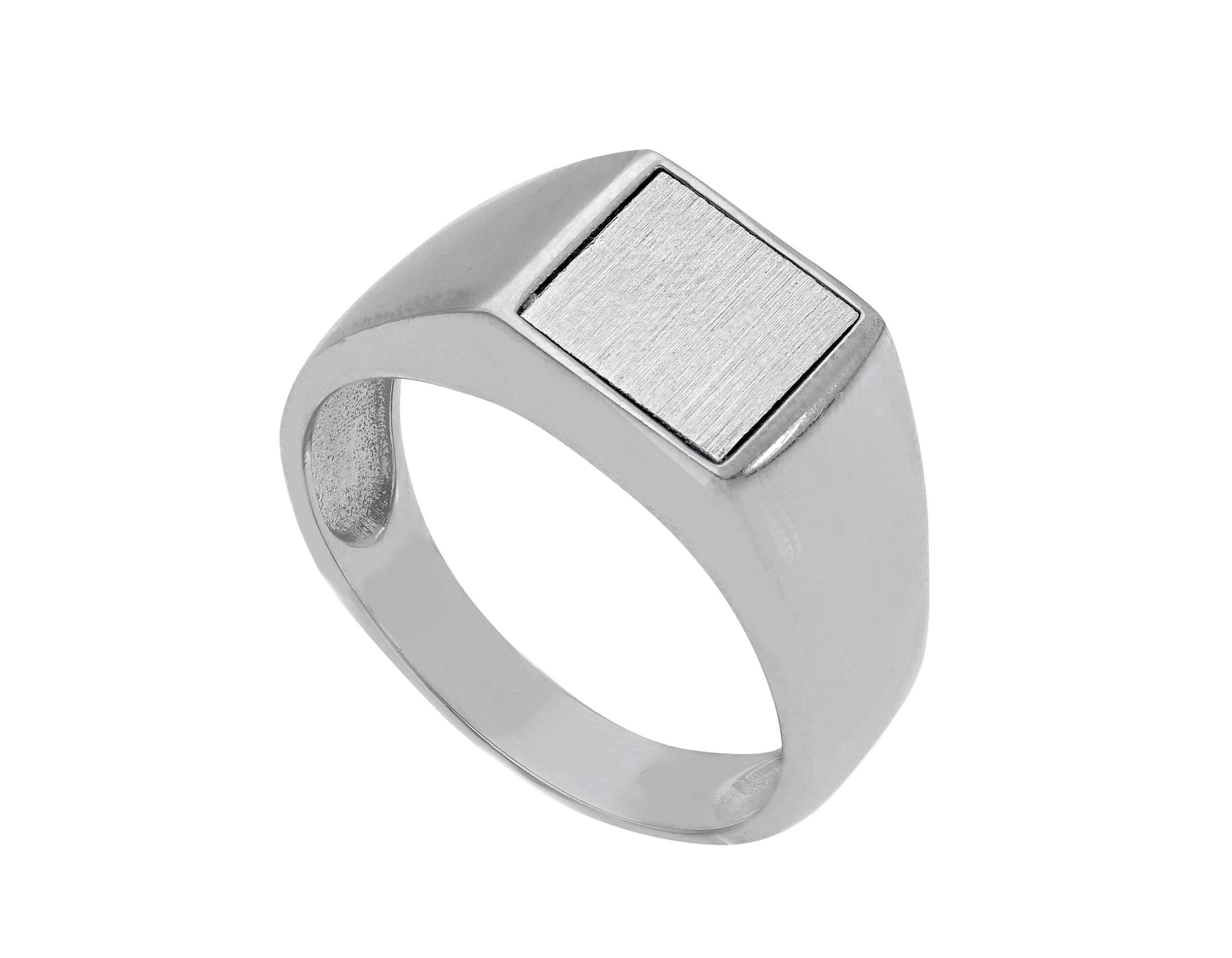 White gold ring k18 (code S188009)