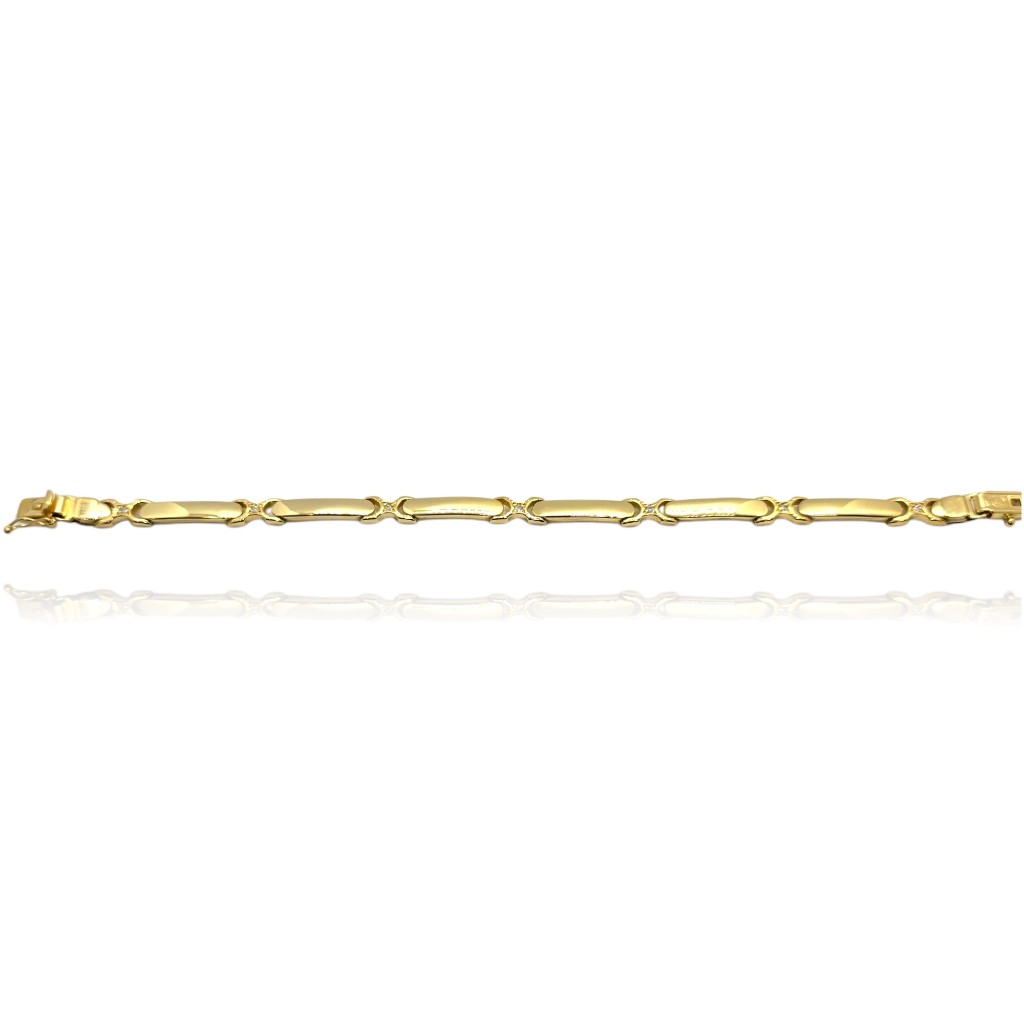 14k Yellow gold bracelet (code M2931)