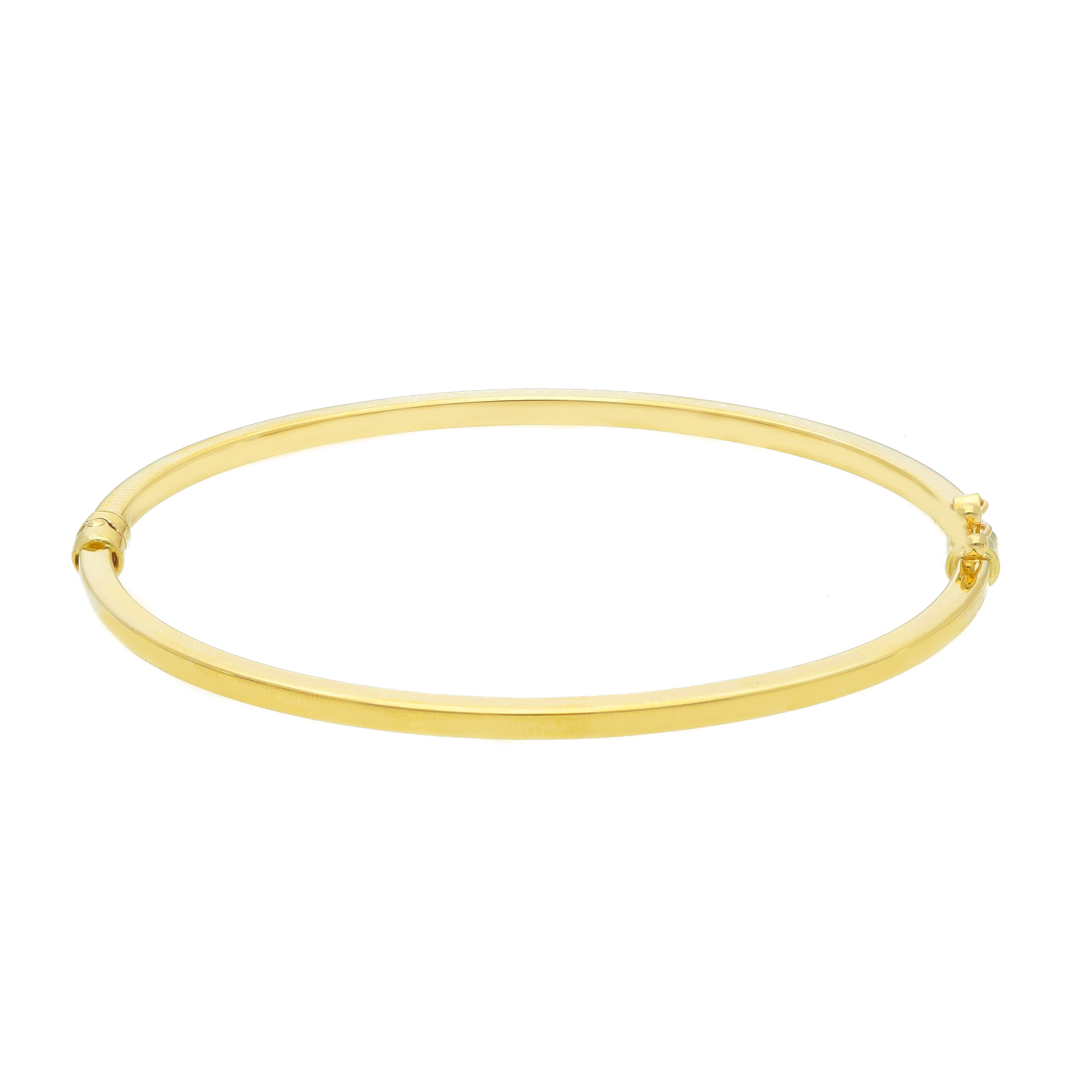 Rose gold oval bracelet with clasp k14 (code S219994)
