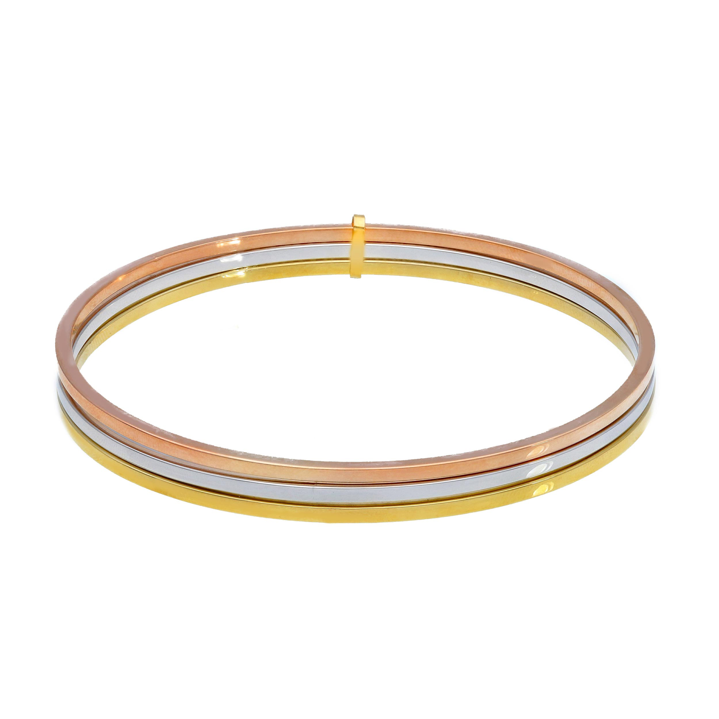 White gold, rose gold & gold bracelet k14 (code S243792)