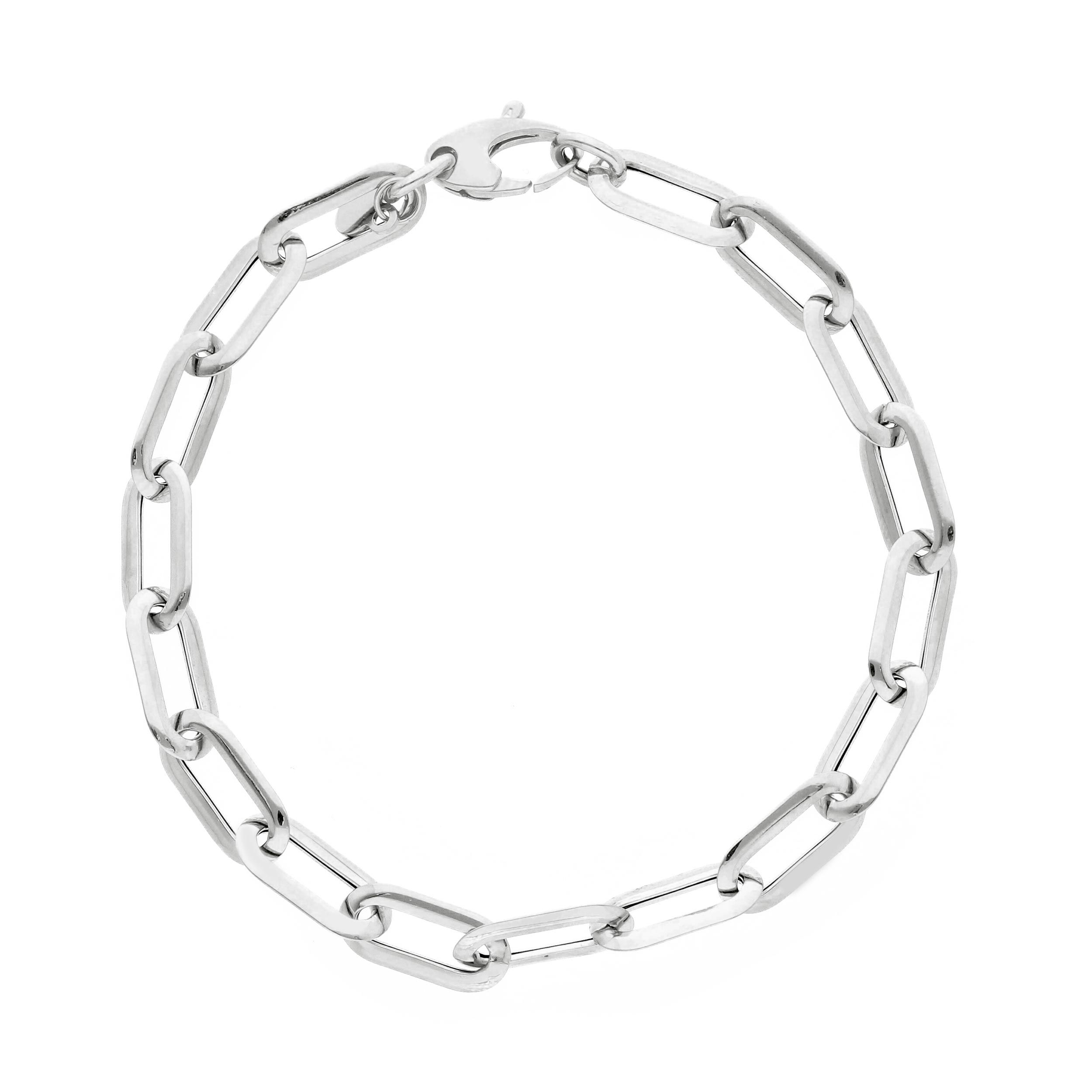 Βραχιόλι απο λευκόχρυσο κ14 (code S251127)