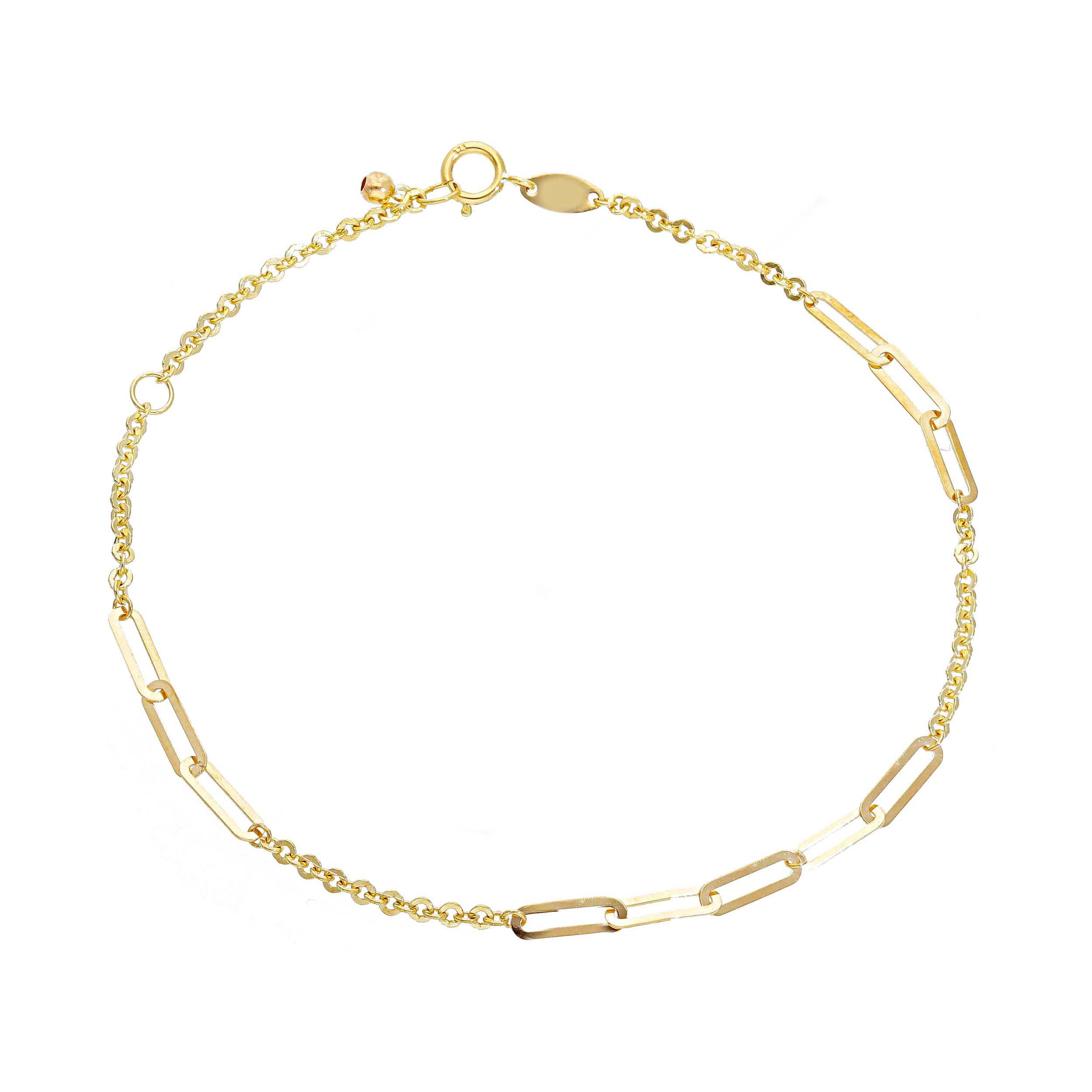 Yellow Gold K9 Bracelet  (code S258069)