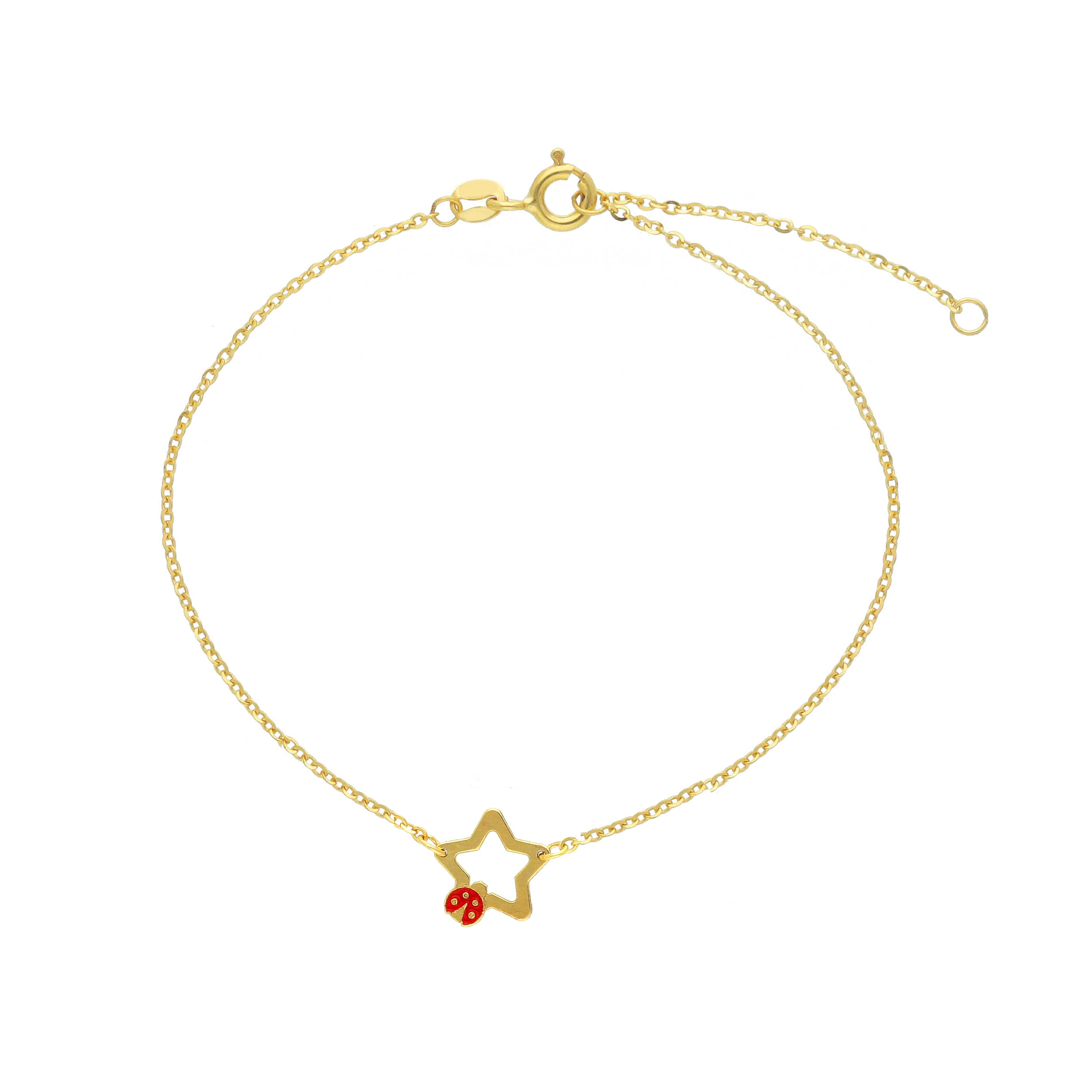Bracciale con Stella in oro giallo k9  (code  S278998)
