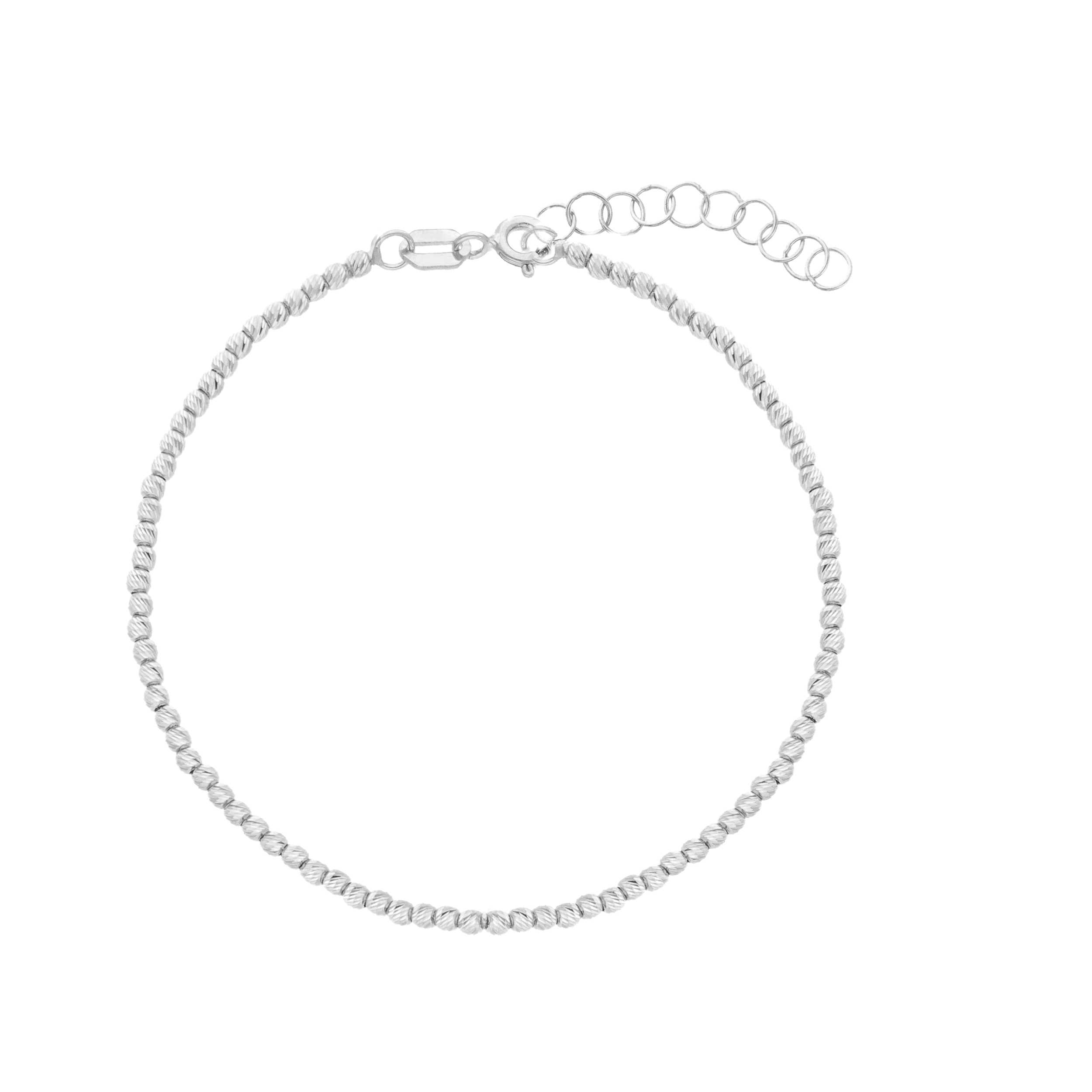 Βραχιόλι απο λευκόχρυσο κ9 (code 9MPC100BB20)