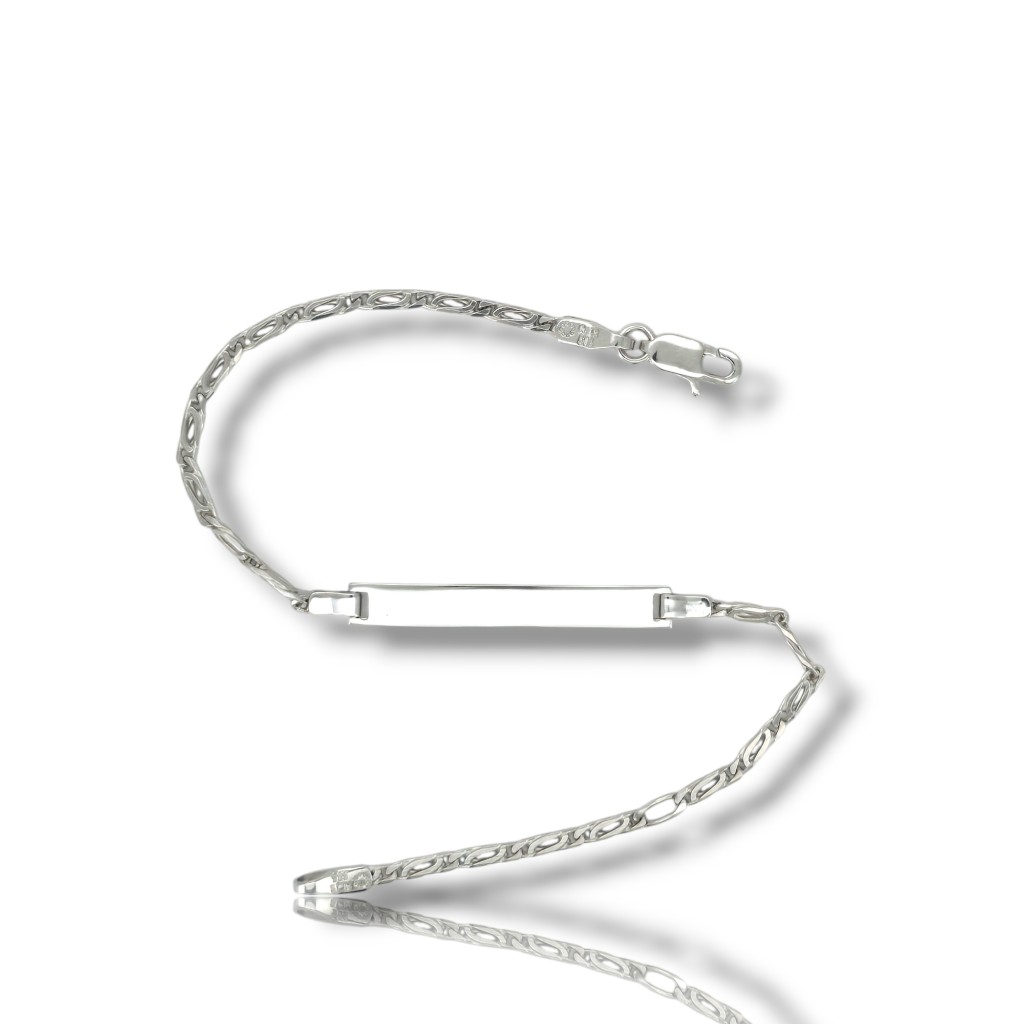 Golden identity bracelet k14 (code AL2722)