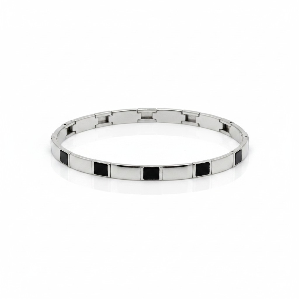 Bracciale in oro Bianco 14k (code M2932)