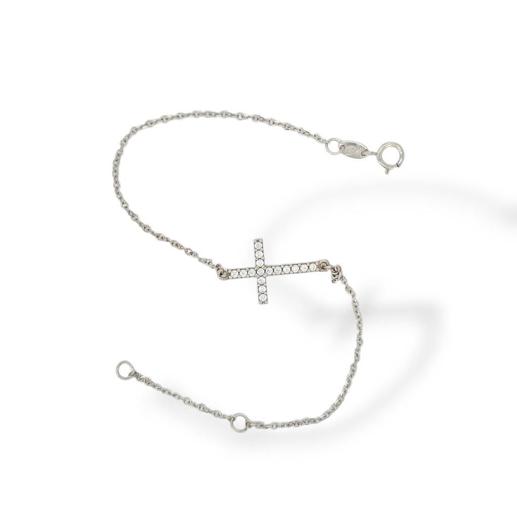 White gold bracelet k9  (code AL2919)