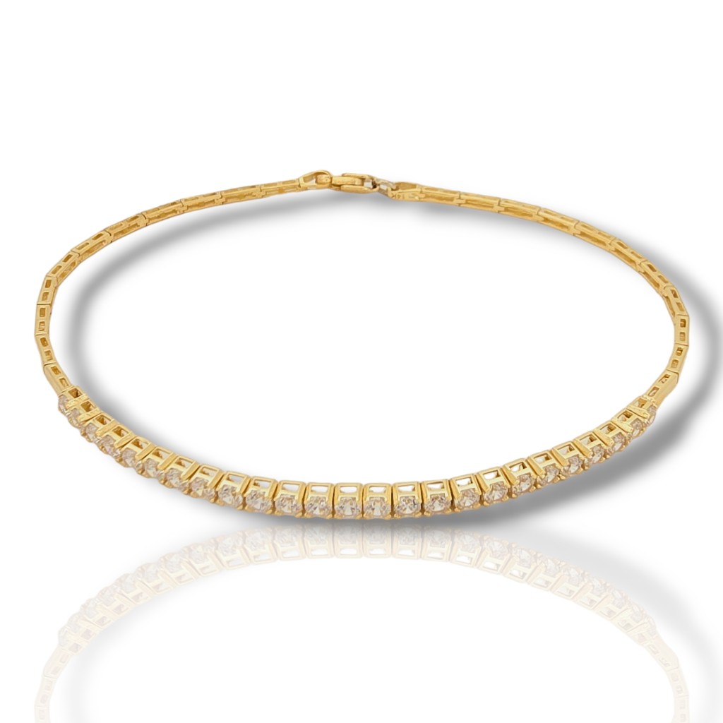 Ριβιέρα απο χρυσό κ14   2.2mm (code M2909)