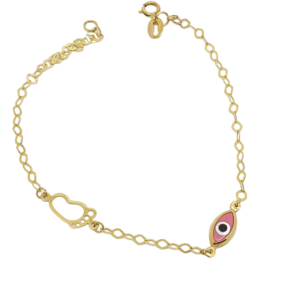 Bracciale  in oro giallo k9 (code AL2072)