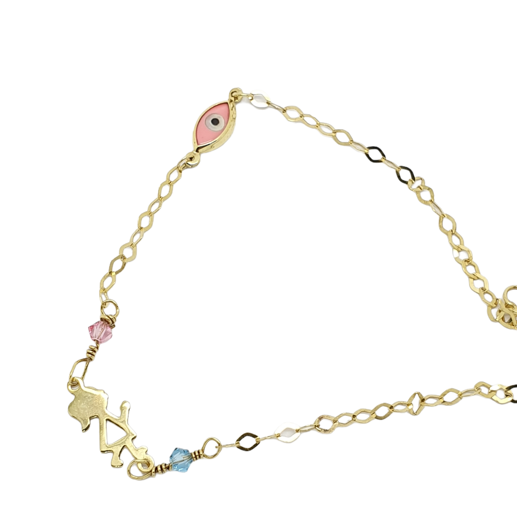 Golden girl bracelet k9 (code AL2083)