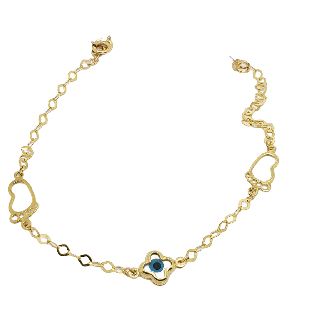 Bracciale in oro giallo k9 (code AL2091)
