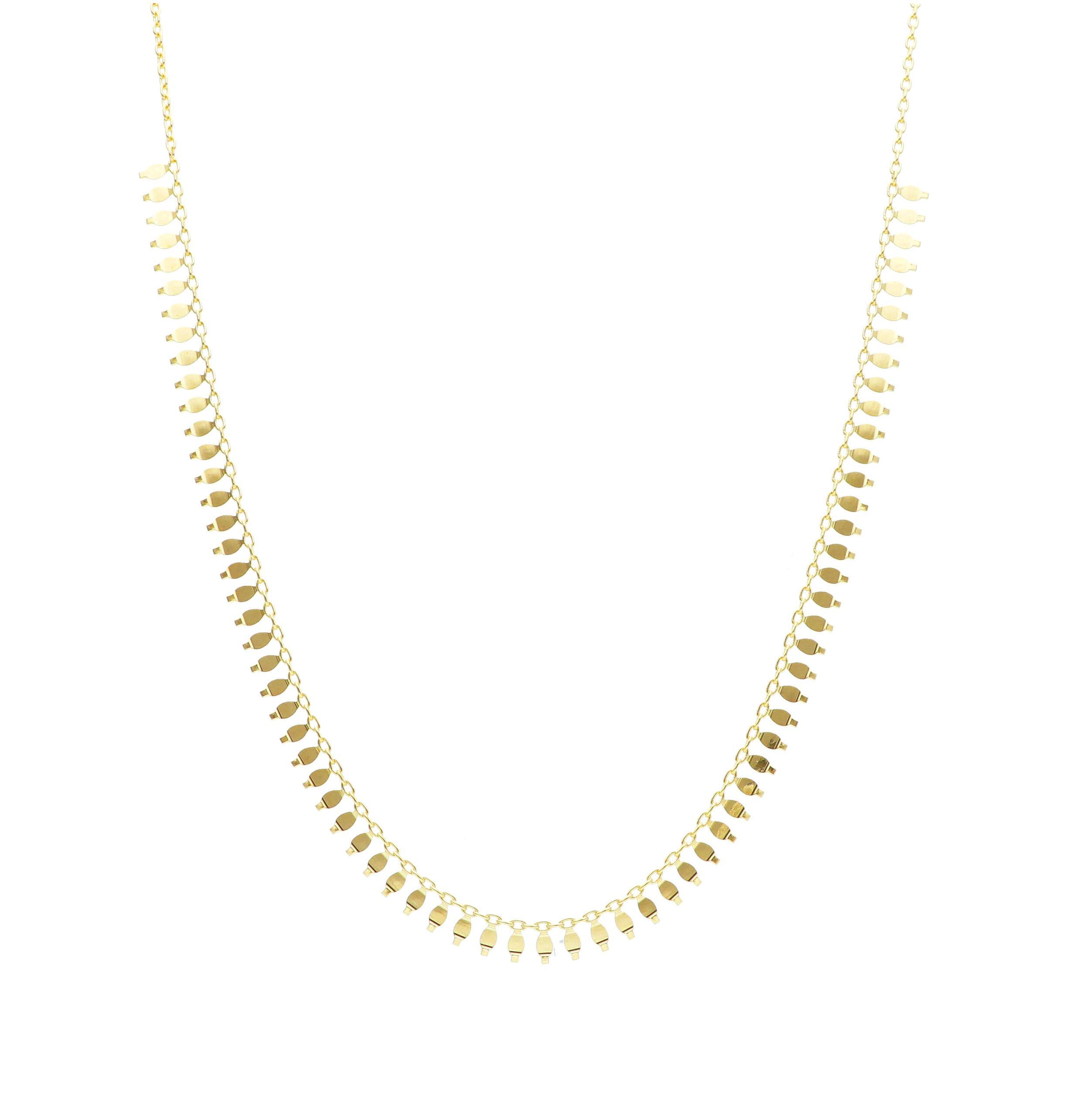 Golden necklace 14k (code S246123)