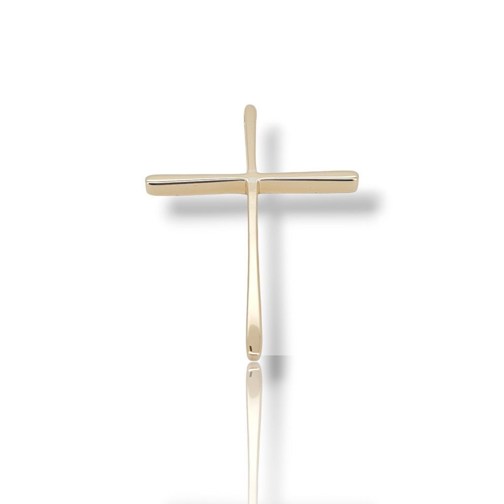  Croce in oro Giallo k14 (H2529)