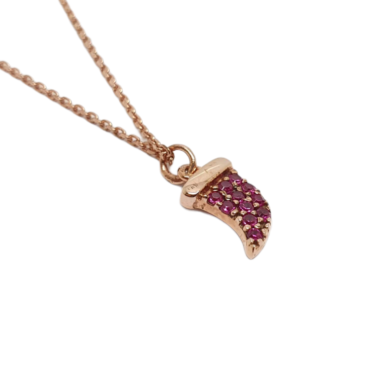 Rose gold plated silver 925° necklace codeAM1954