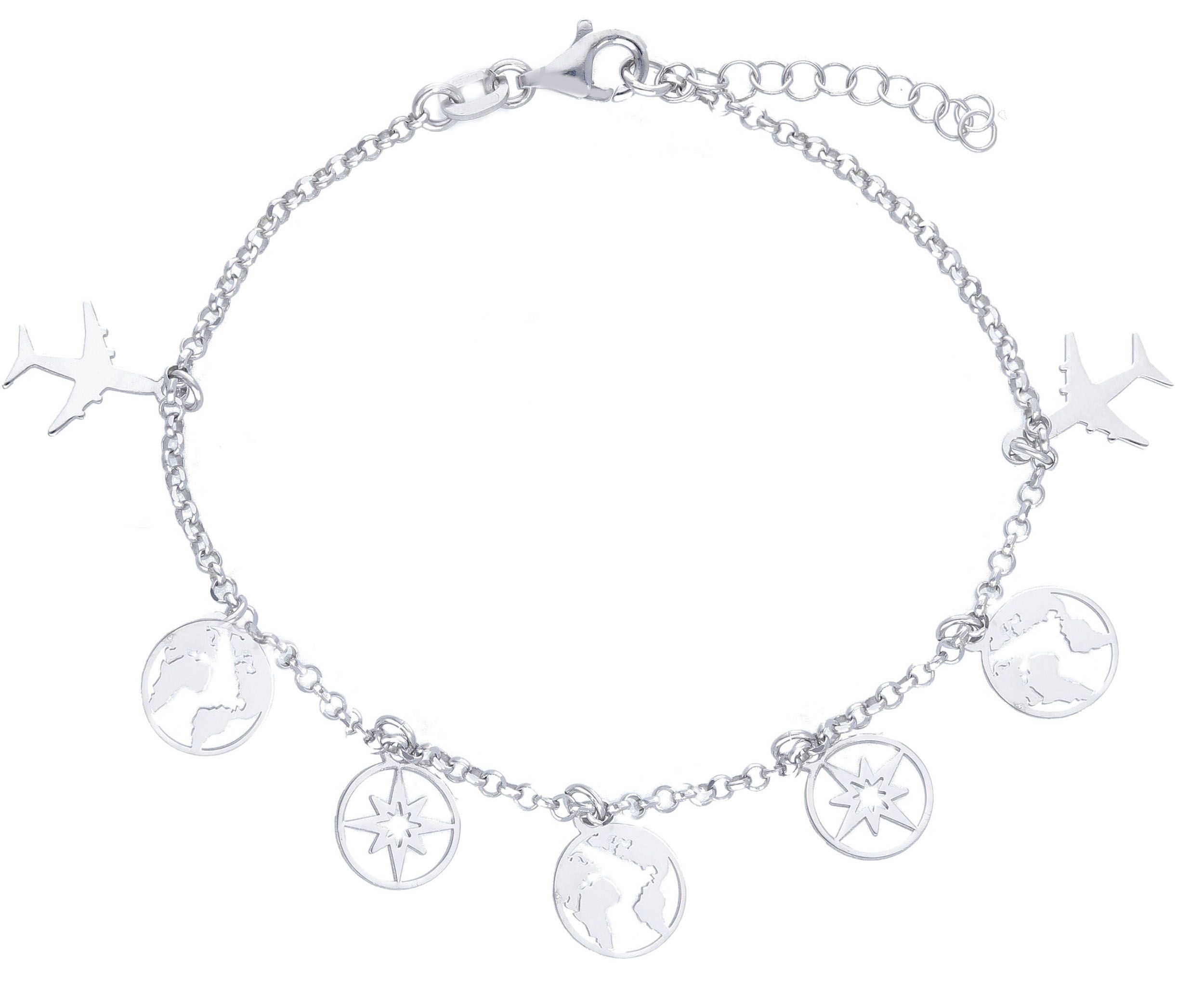  Platinum plated silver 925° bracelet  (code S260721)