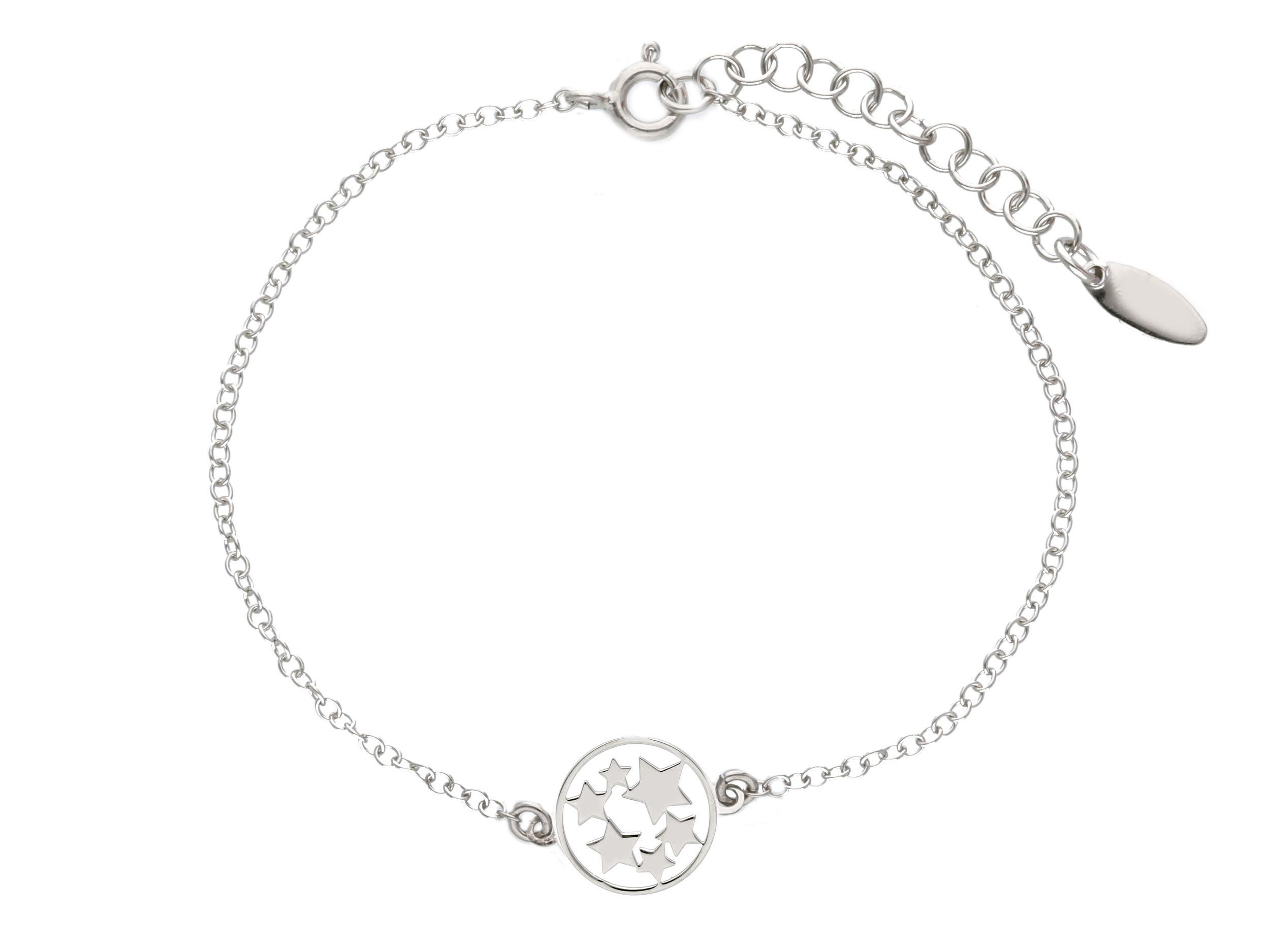  Platinum plated silver 925° bracelet (code S265081)