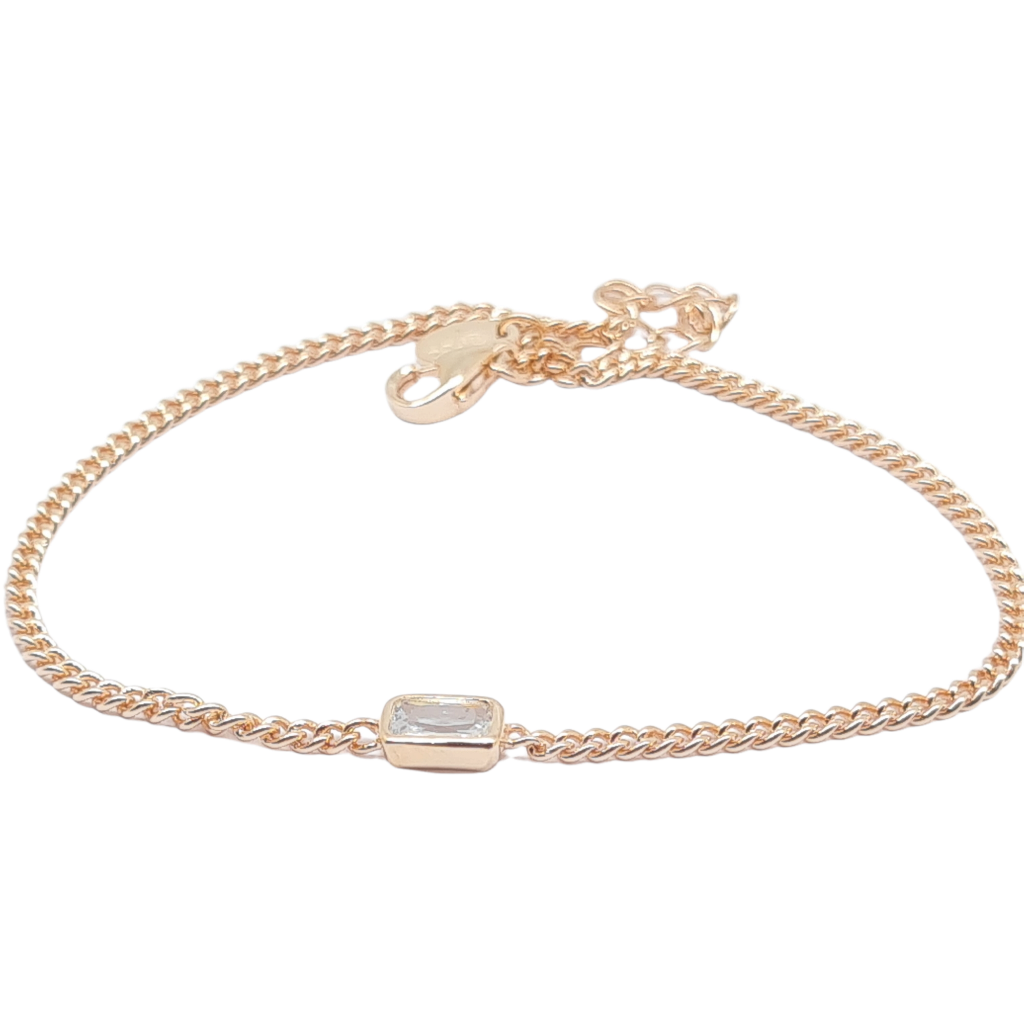 Rose gold plated silver 925º bracelet (code FC004814)