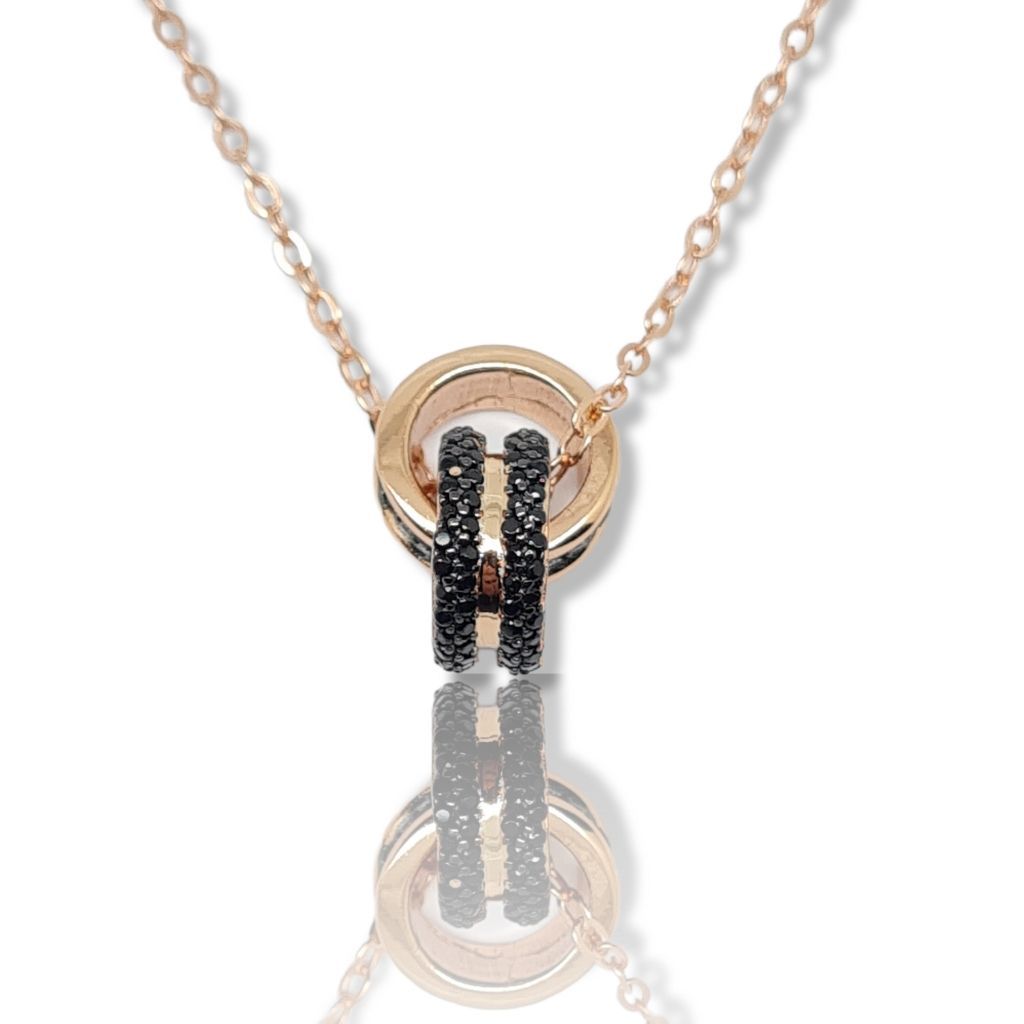 Rose gold plated silver 925° necklace  (code FC004800)