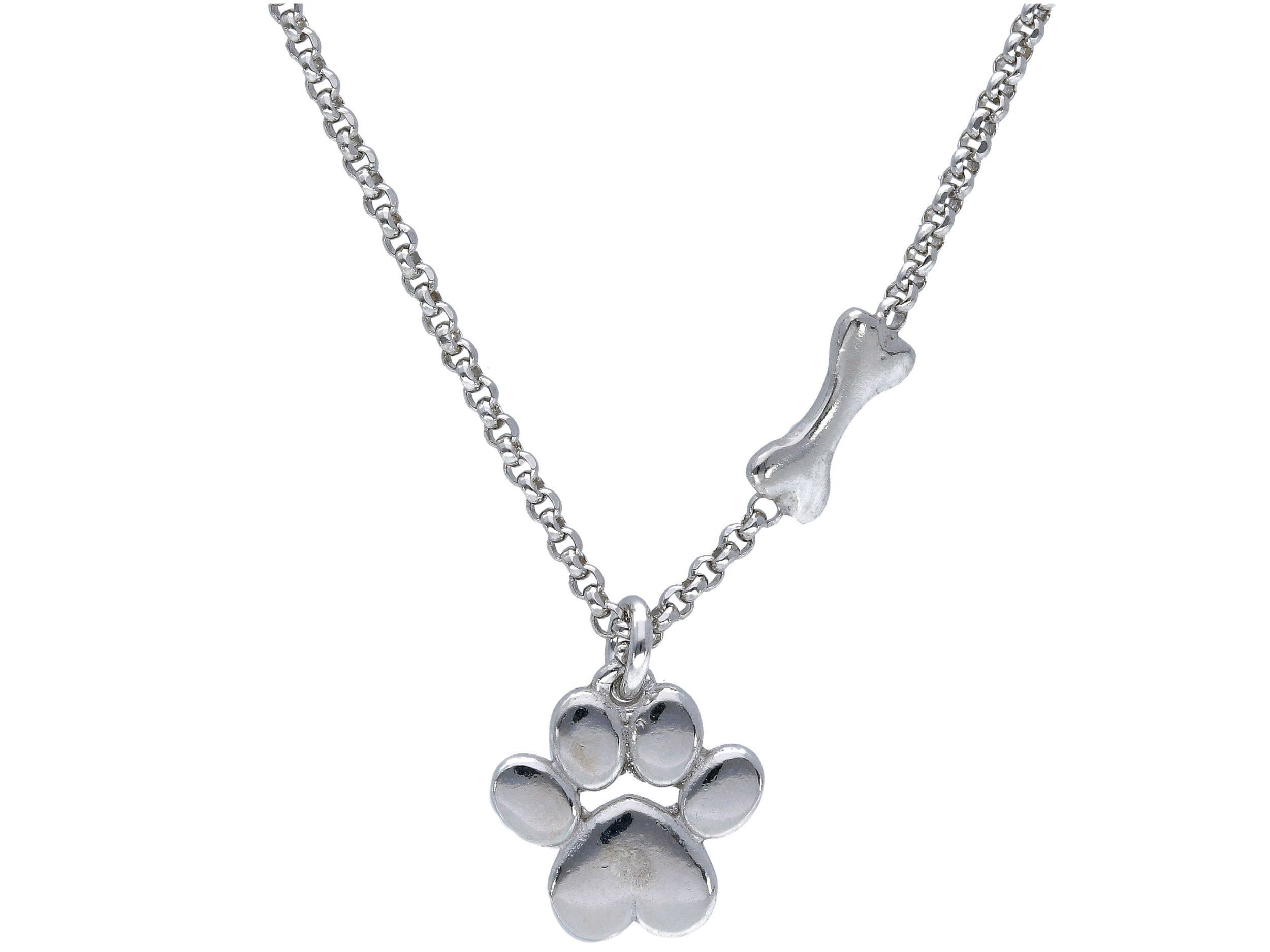  Platinum plated silver 925° necklace (code S256629)