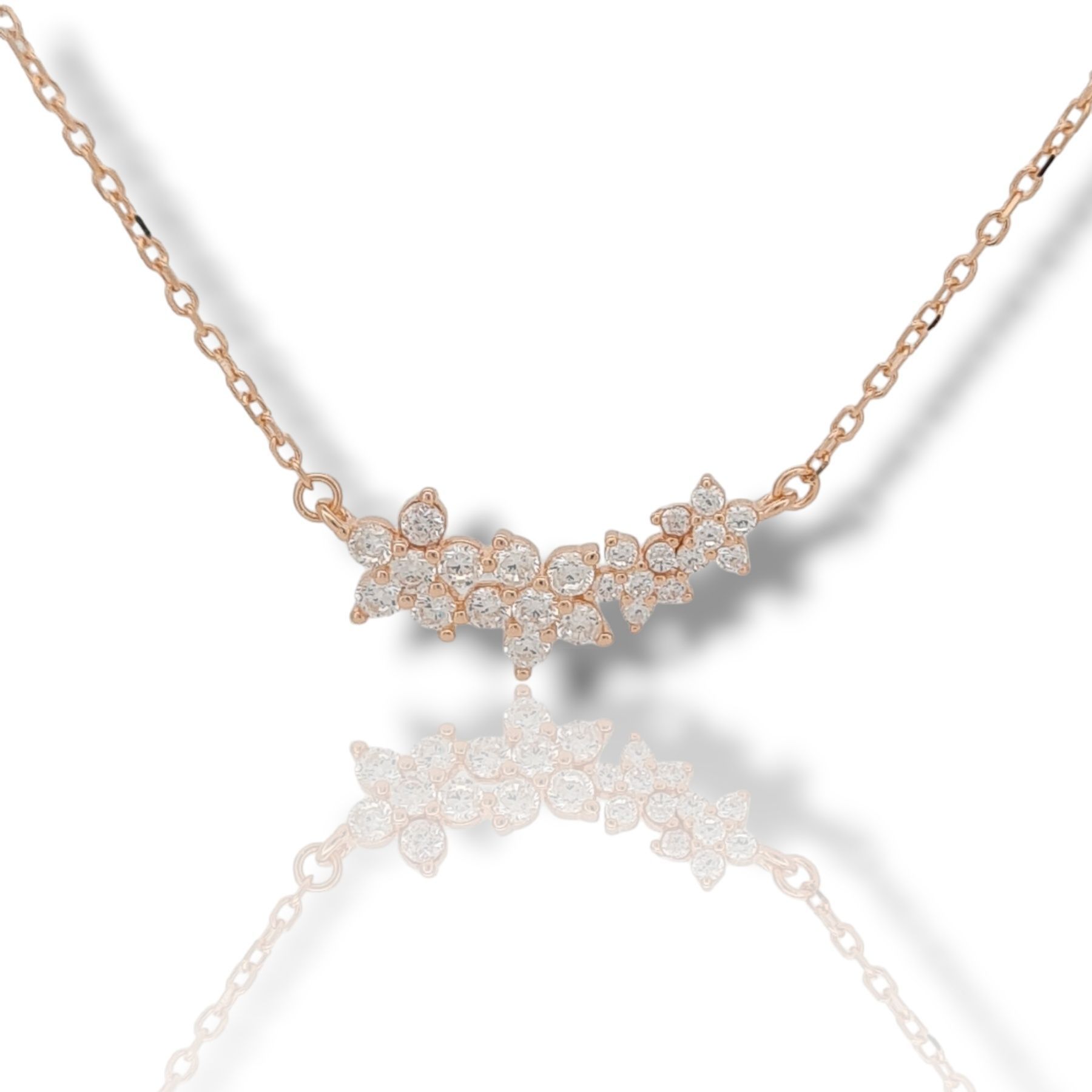 Rose  gold-plated silver 925º necklace (code FC006779)