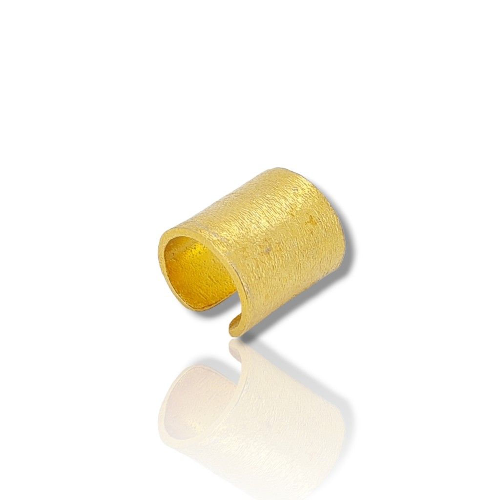 Σκουλαρίκι απο επιχρυσωμένο ασήμι 925° (code M2560)