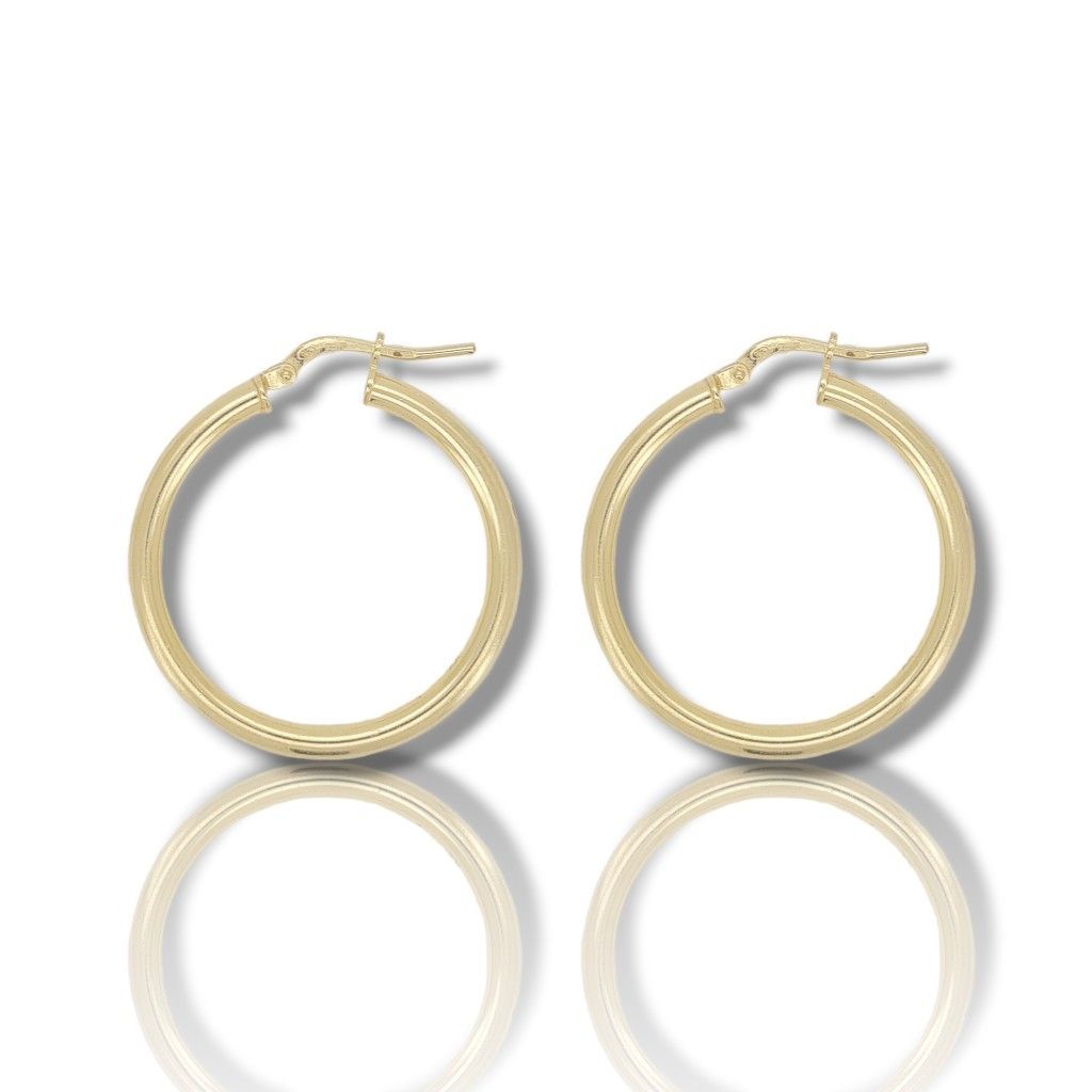 Gold plated silver 925º drop earrings  (code SHK017)