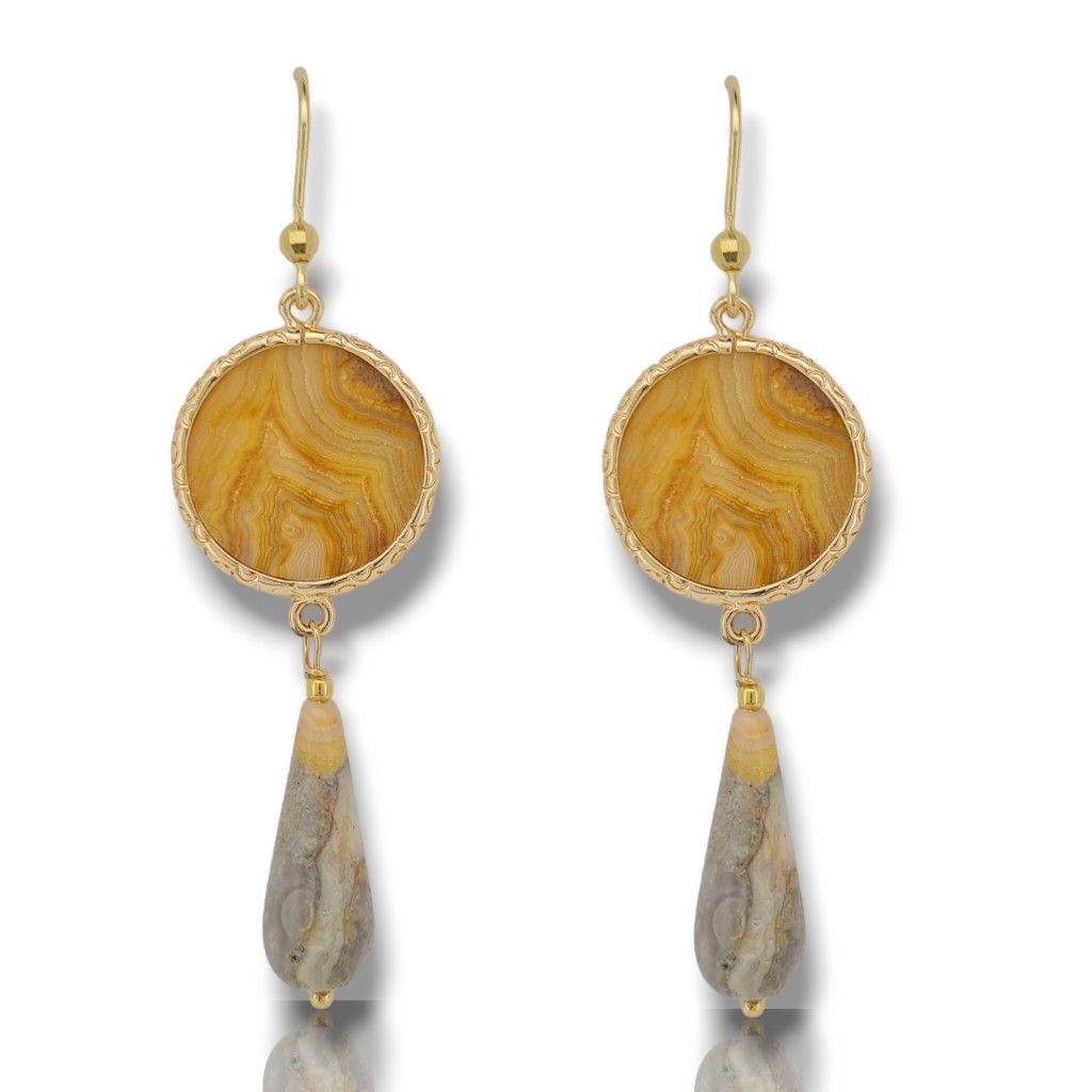Gold plated 925º earrings (code SHK348110/2)