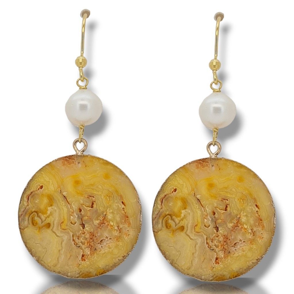 Gold plated 925º earrings (code SHK348115/3)