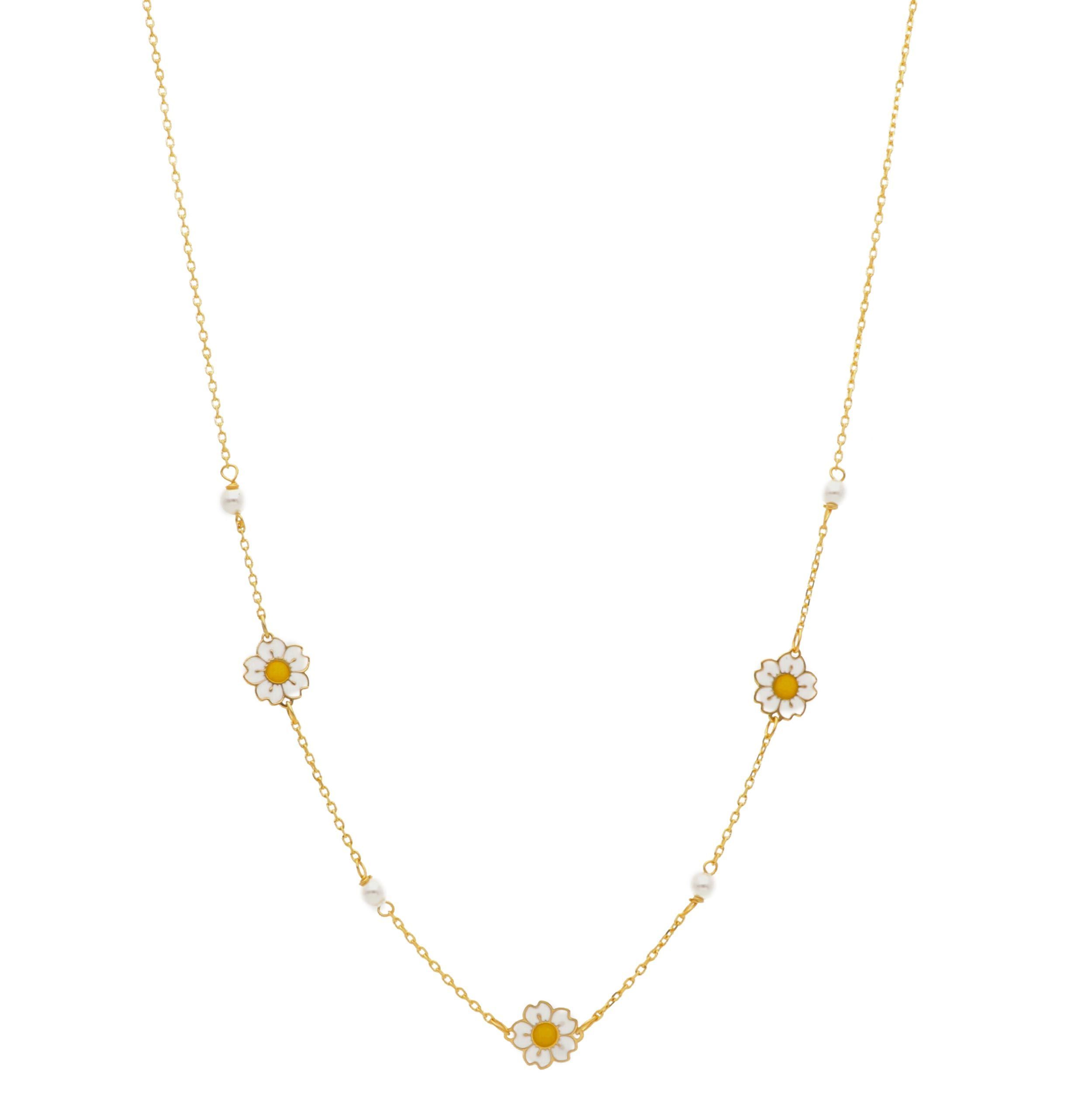 Yellow gold necklace k14 (code S272364)