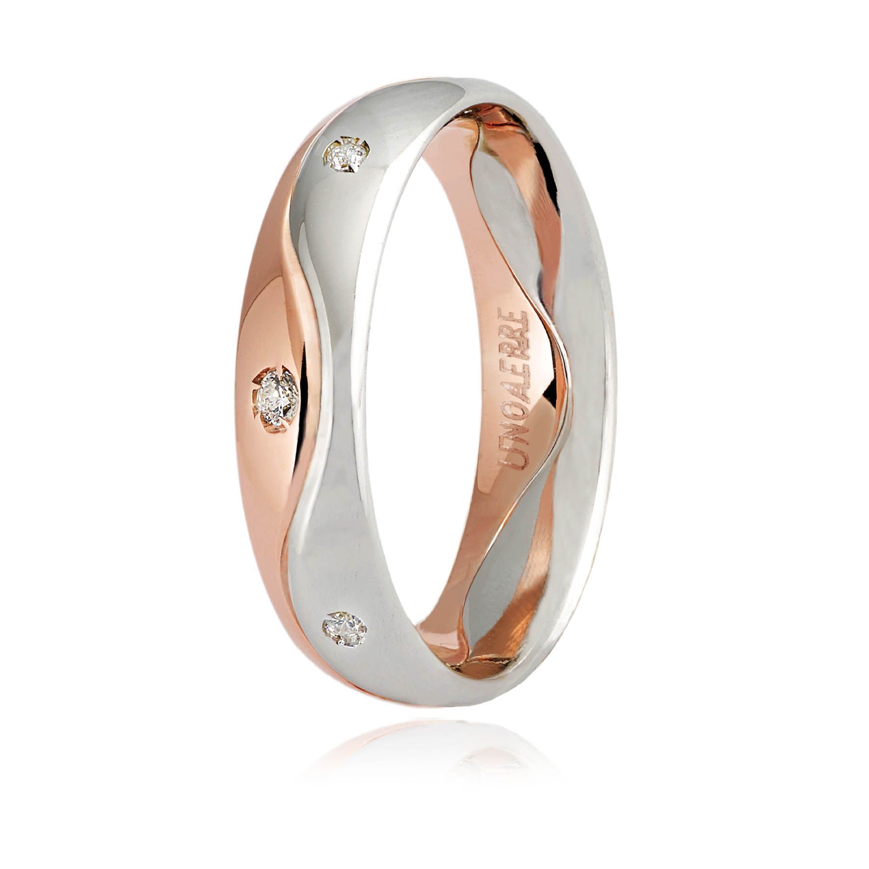 Fedi Nuziali Fedine Colorate Stroili Oro Fedina Oro Fedi Oro Rosa