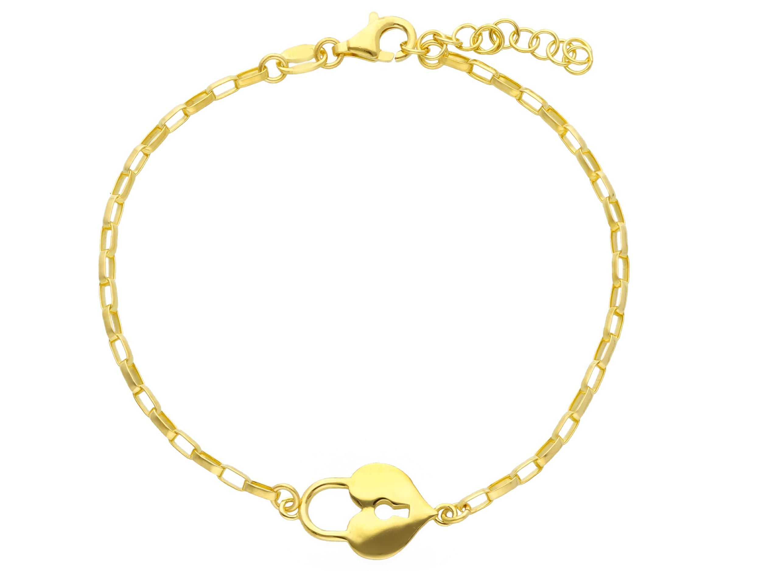 Gold plated silver 925° bracelet (code S266969)