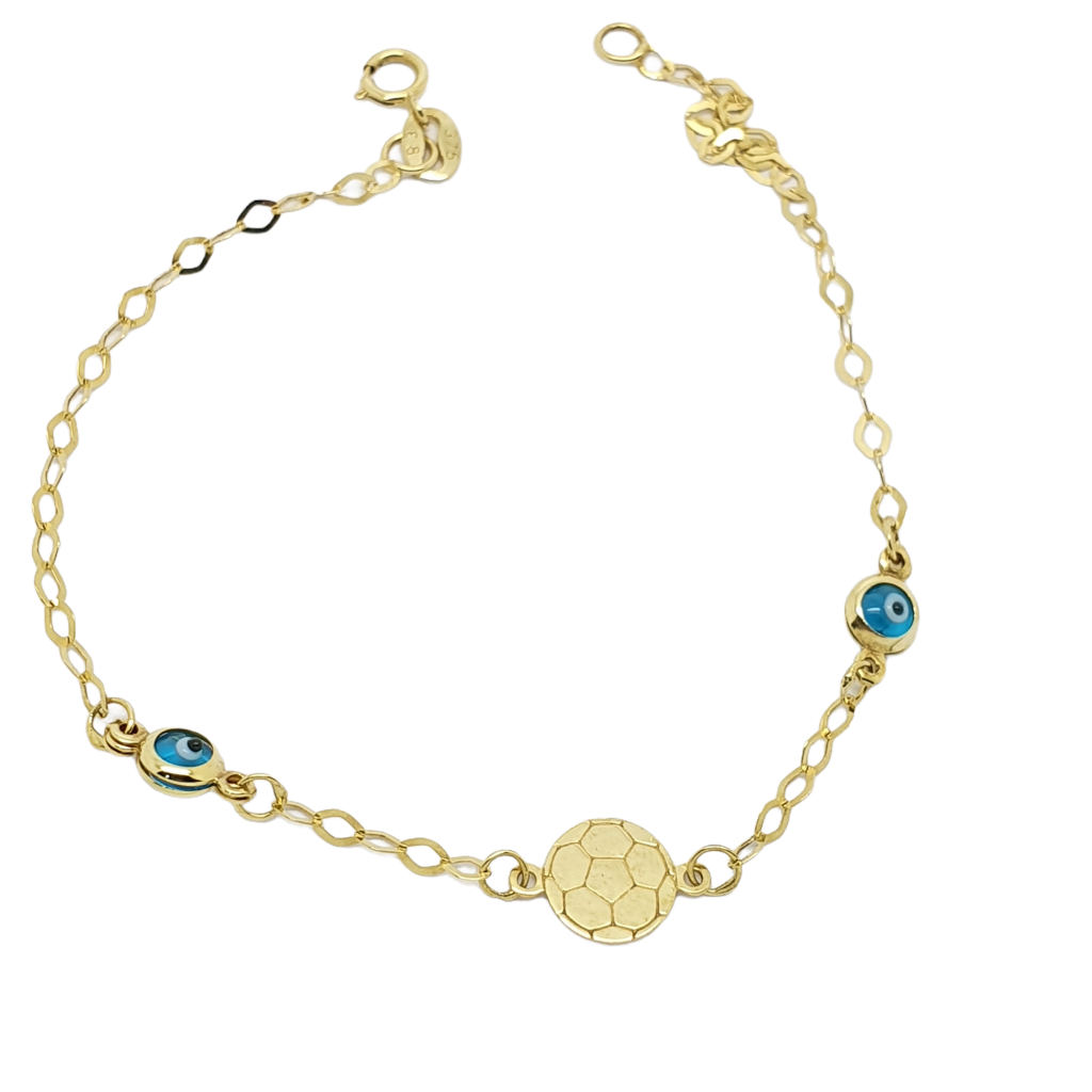 Golden ball bracelet k9 (code AL2061)