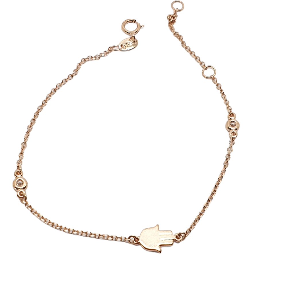 Rose gold bracelet k9 FATIMA (code AL2165)