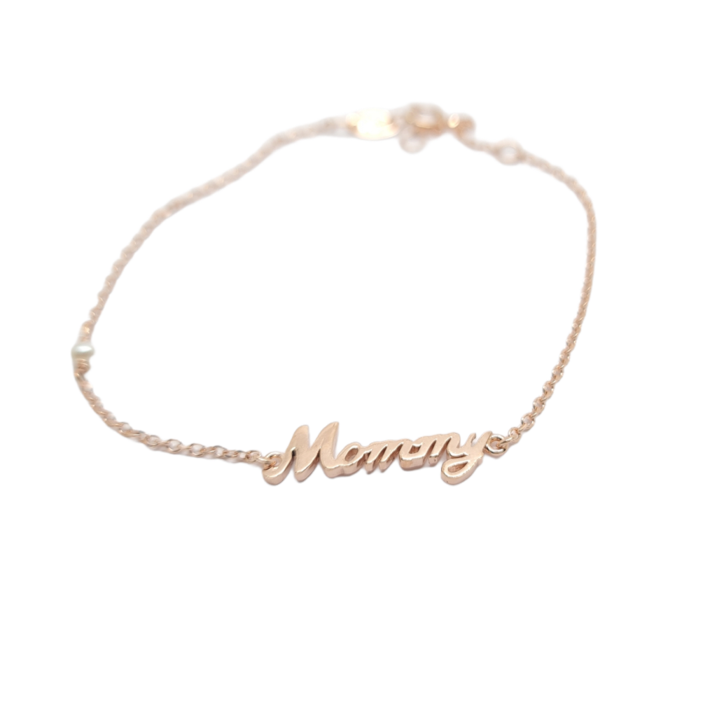 Rose gold bracelet k9 mommy (code AL2235)