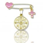 Gold plated silver 925° charm for kids  (code L2408)